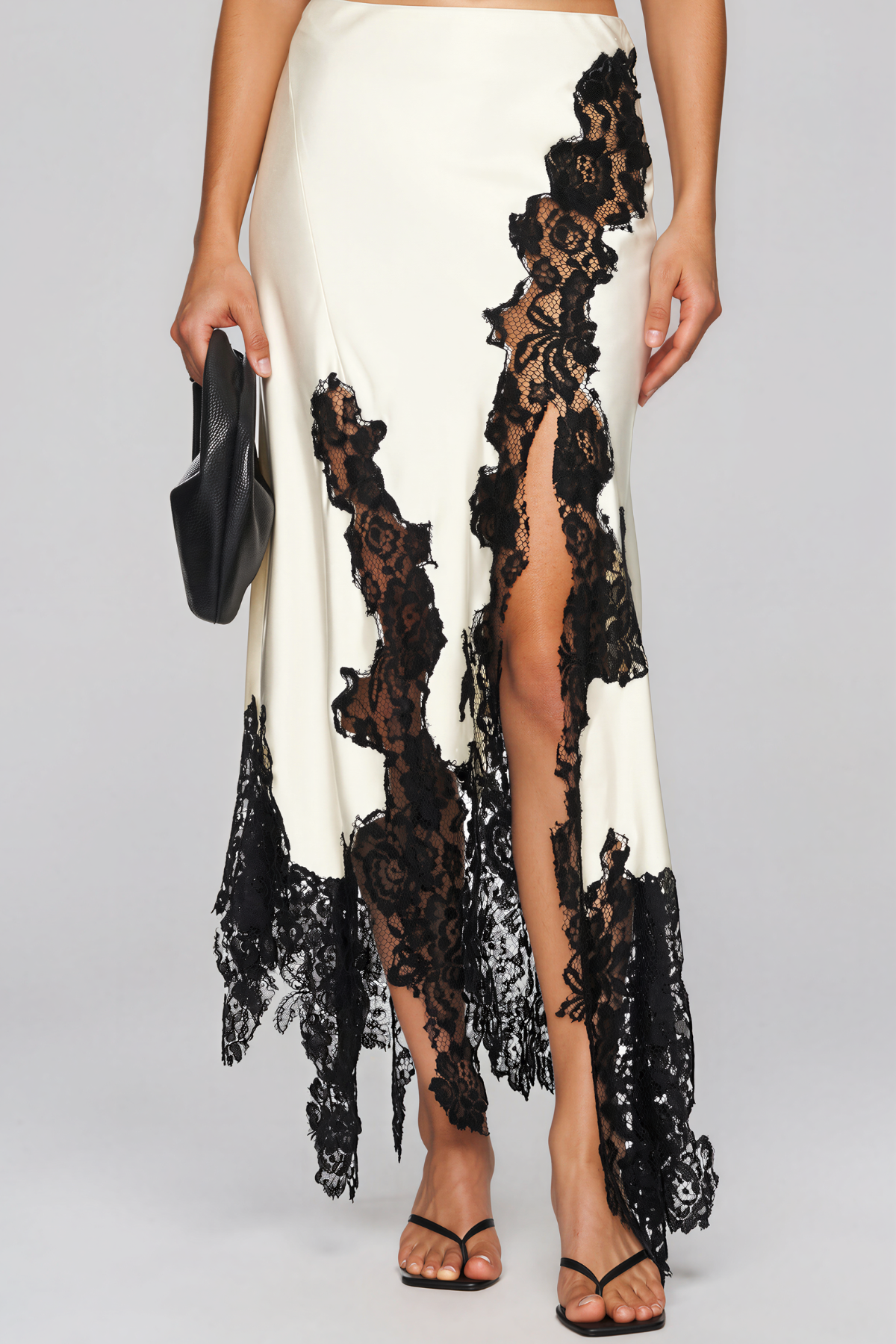 Bess Split Lace Skirt Set
