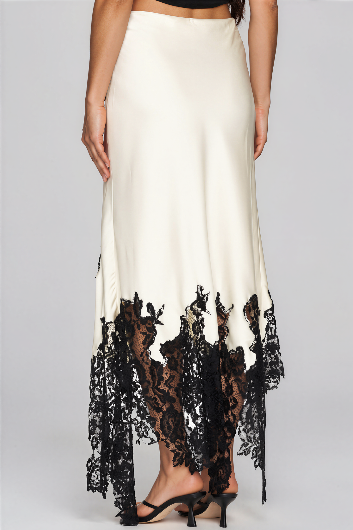 Bess Split Lace Skirt Set