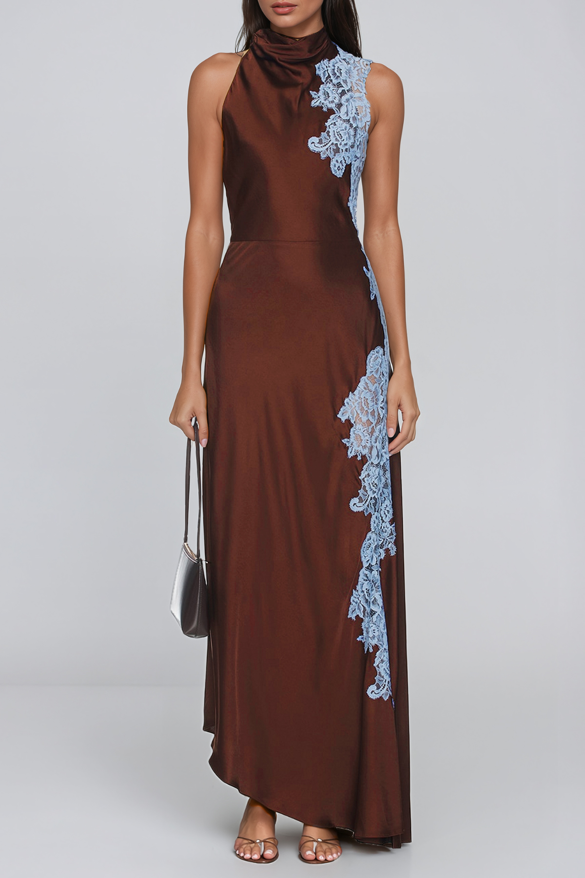 Bess Tank Top Lace Maxi Dress