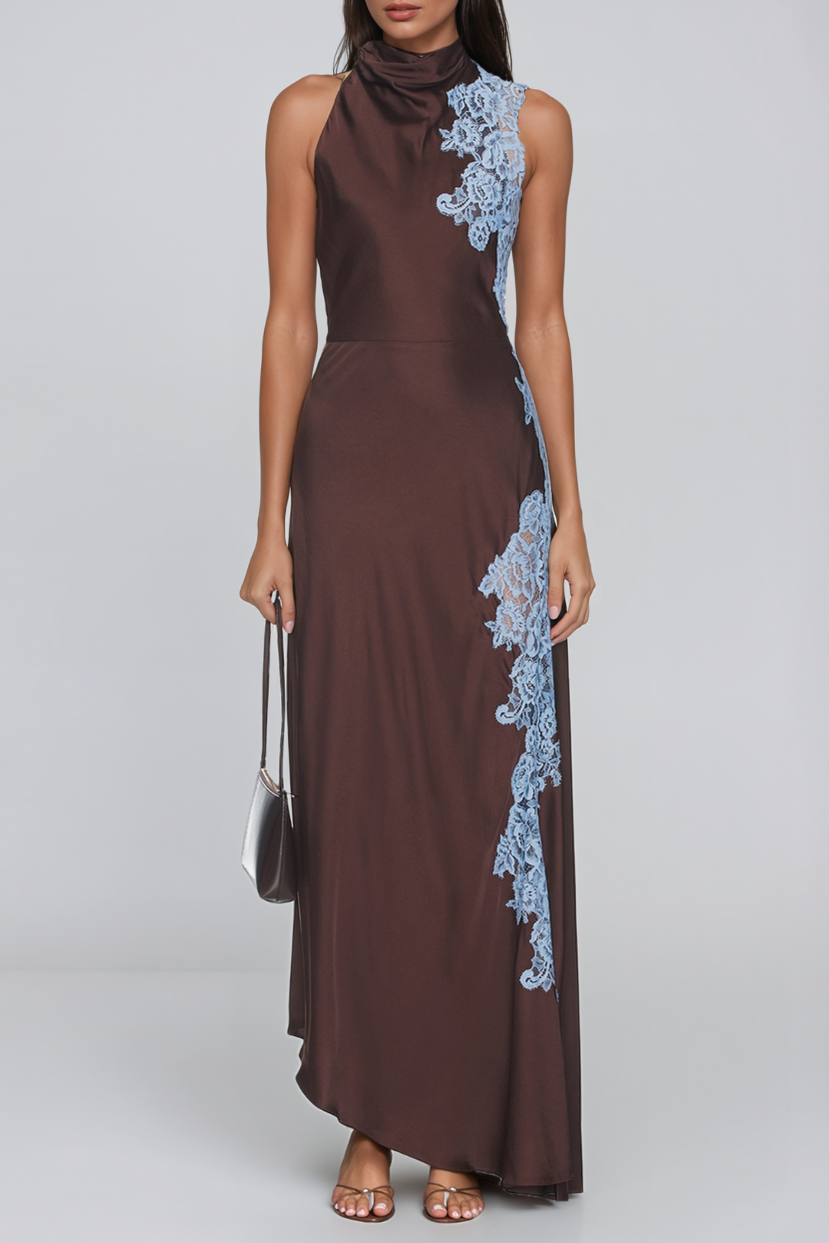 Bess Tank Top Lace Maxi Dress
