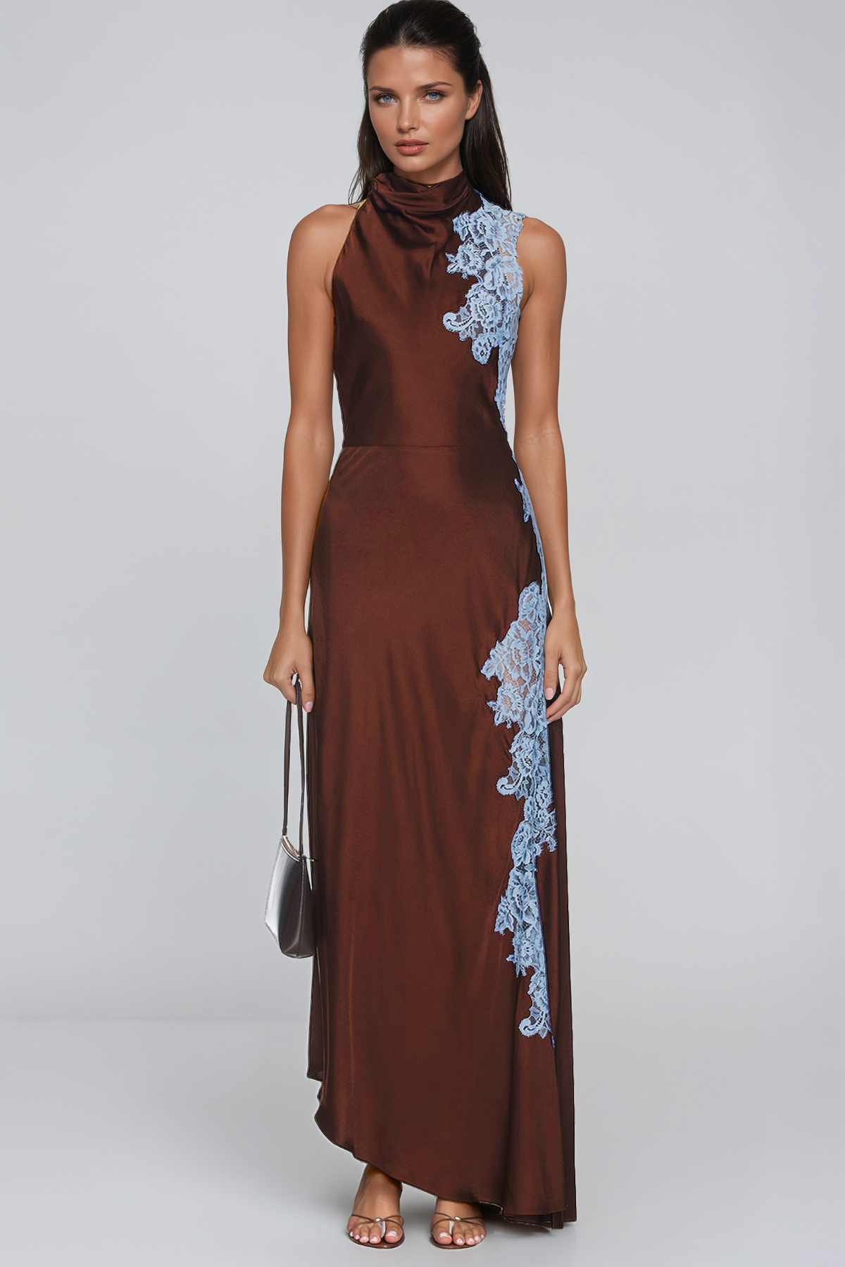 Bess Tank Top Lace Maxi Dress