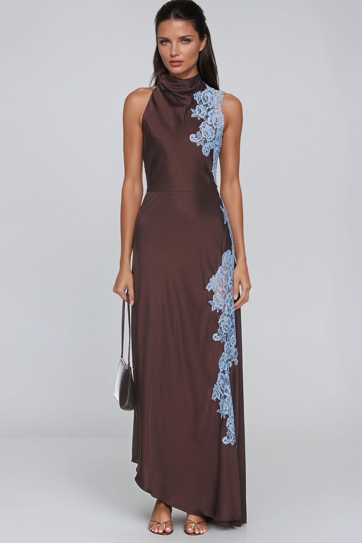 Bess Tank Top Lace Maxi Dress