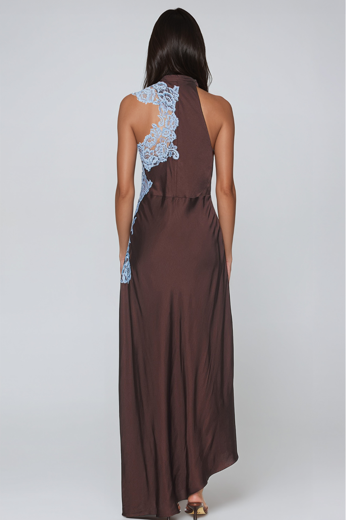 Bess Tank Top Lace Maxi Dress