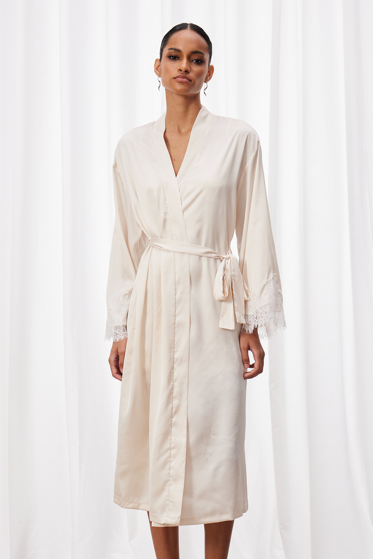Bess Two Piece Satin Mini Dress