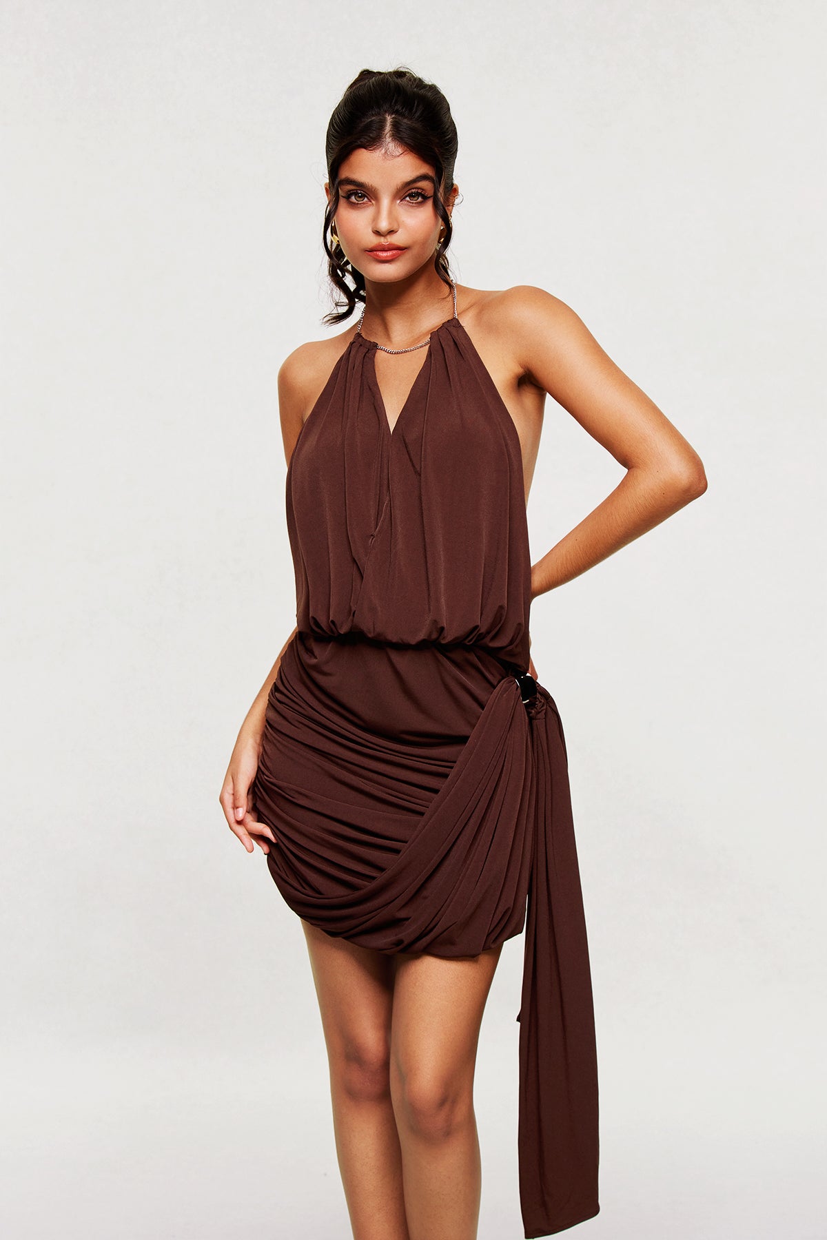 Blas Ruch Fringe Mini Dress
