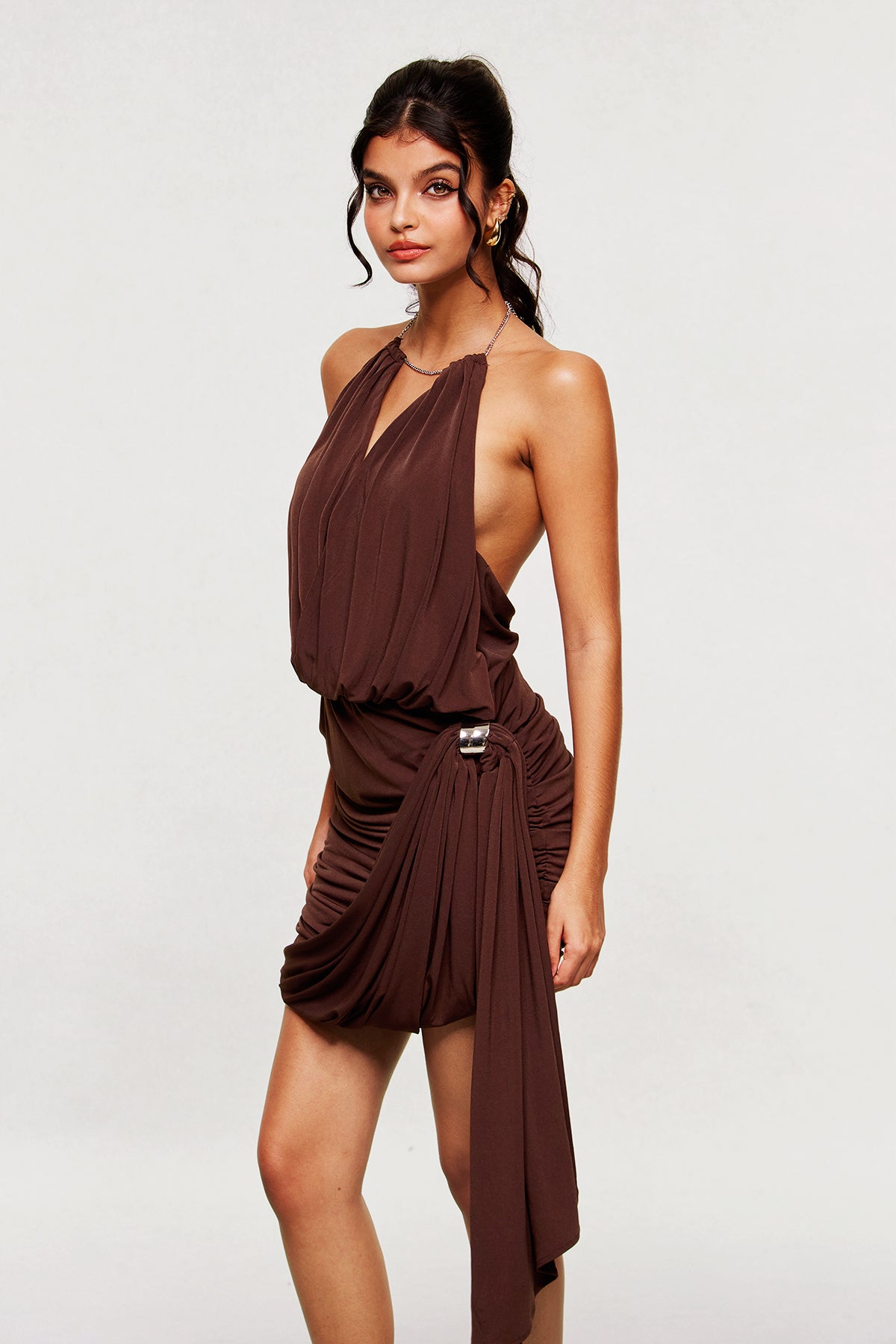 Blas Ruch Fringe Mini Dress