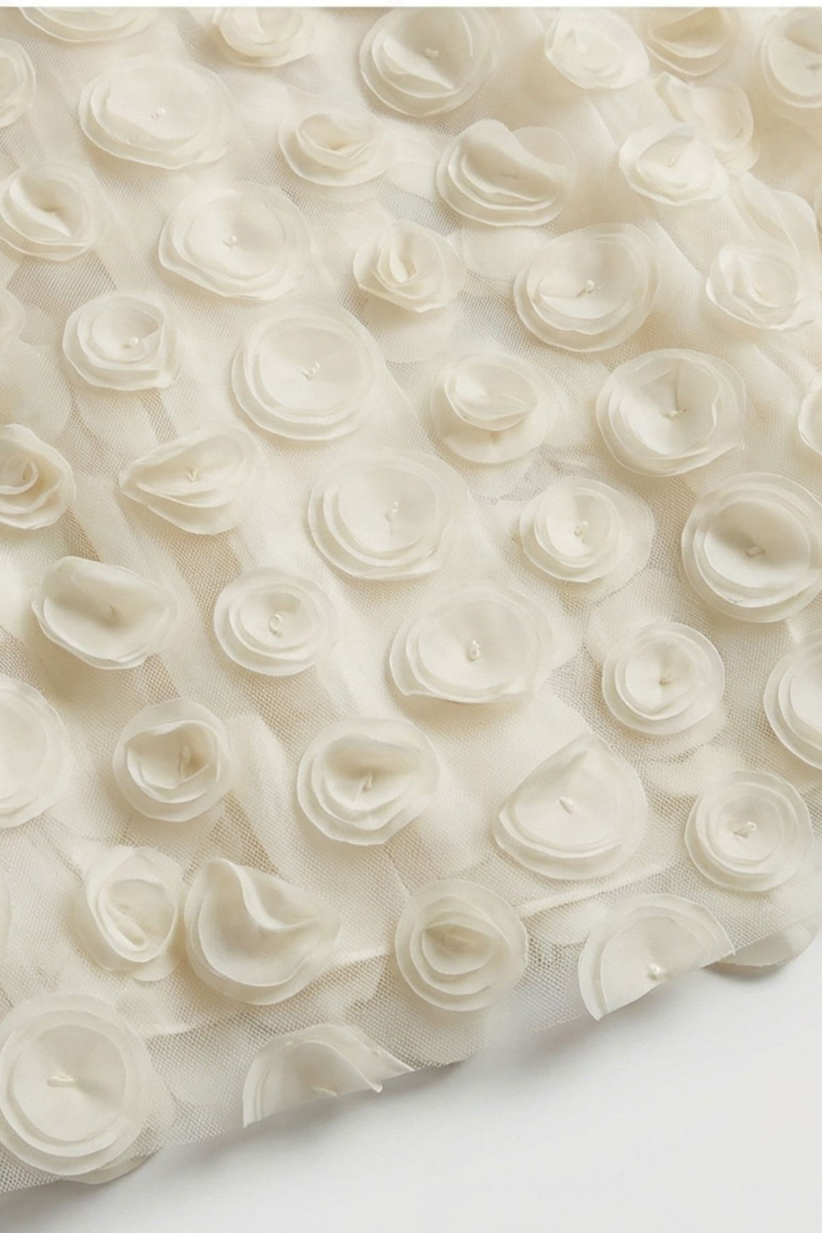 Boryana Strapless Flower Dot Maxi Dress