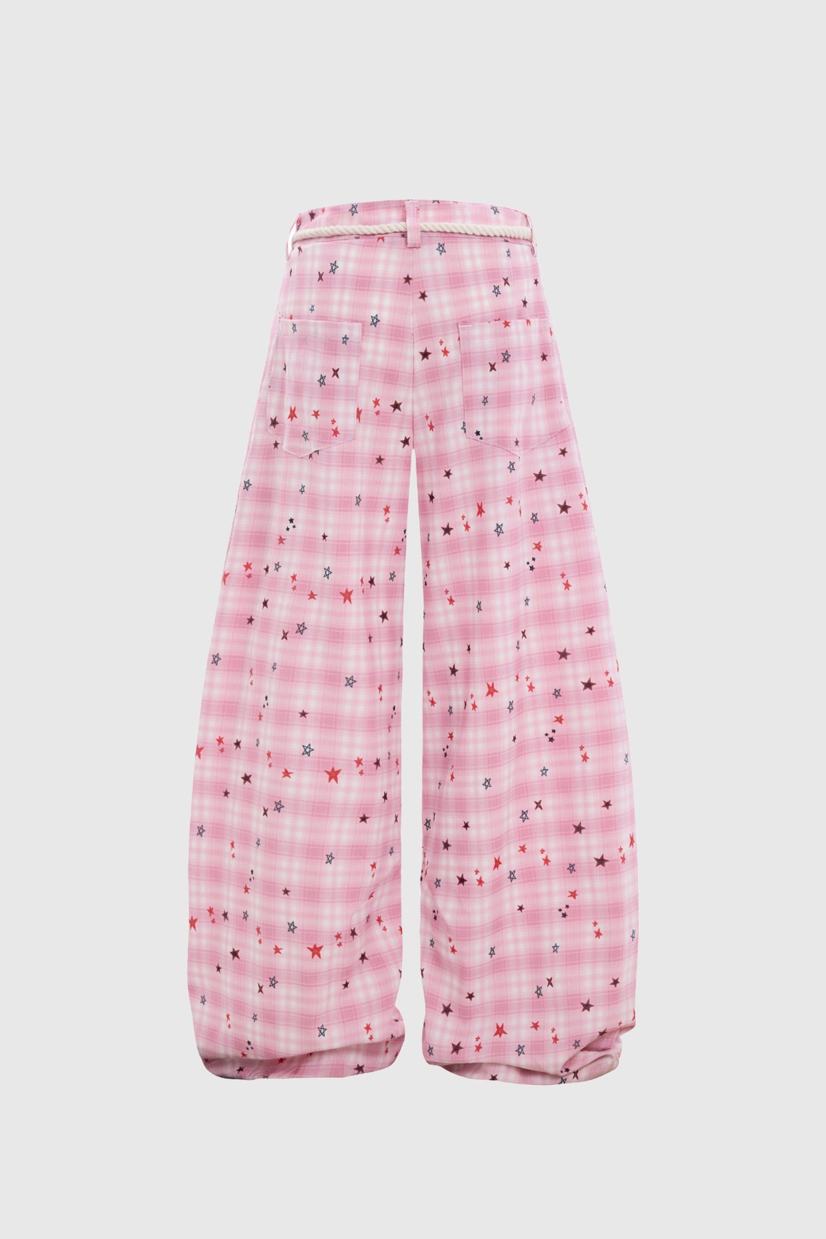 Botum Grid Star Jeans In Pink