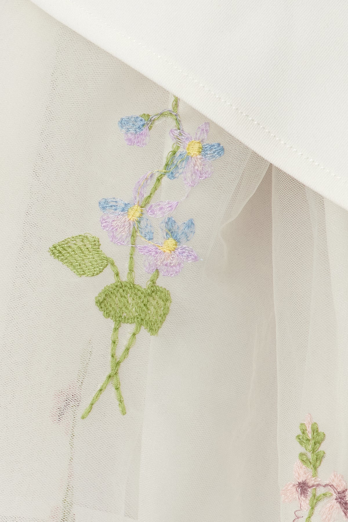 Brais Asymmetric Mesh Mini Dress