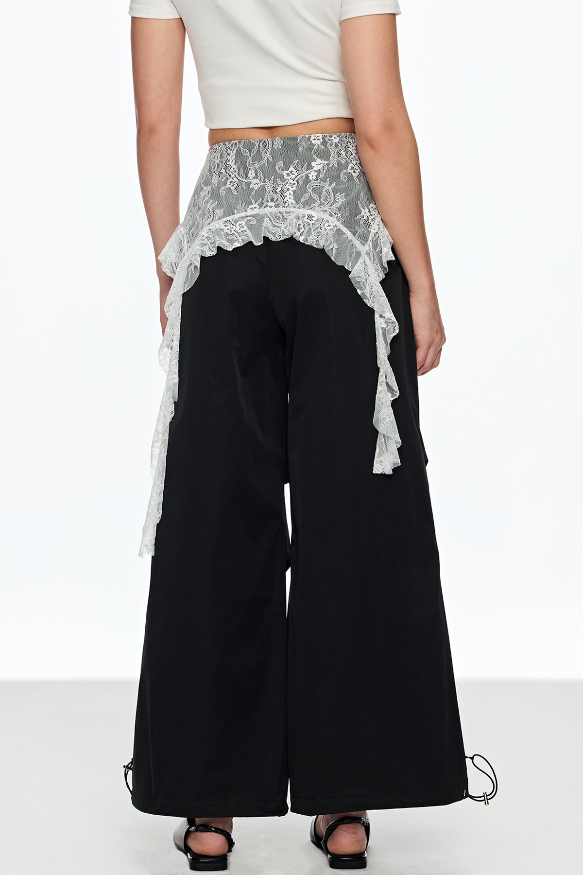 Caelina Lace Barrel Pants