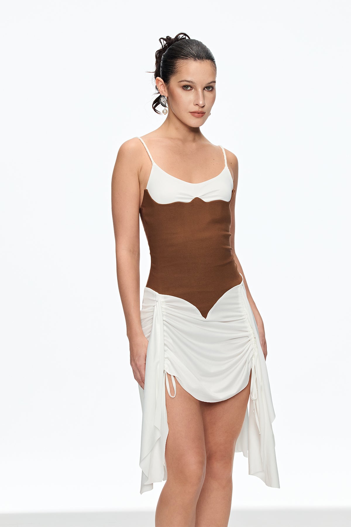 Caitria Ruch Spaghetti Mini Dress