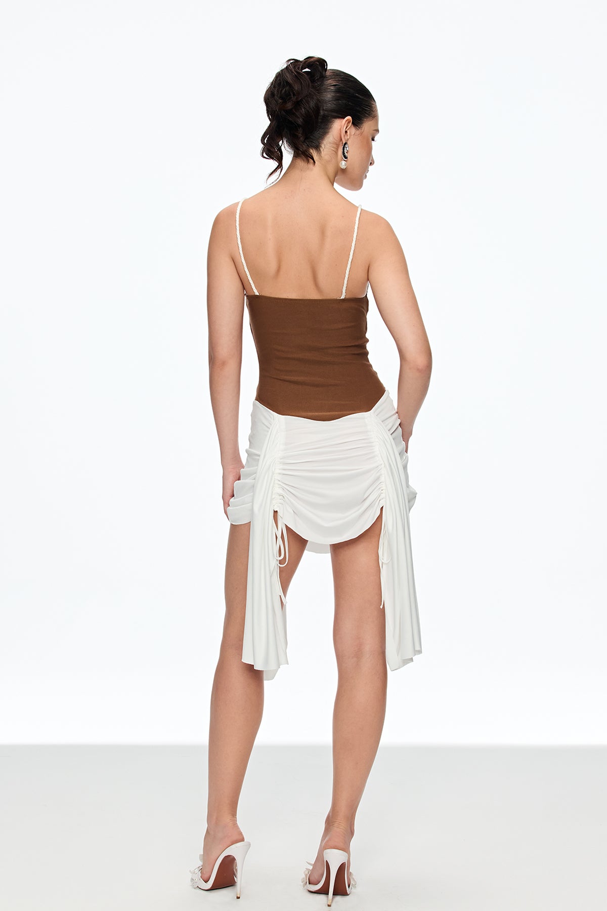 Caitria Ruch Spaghetti Mini Dress