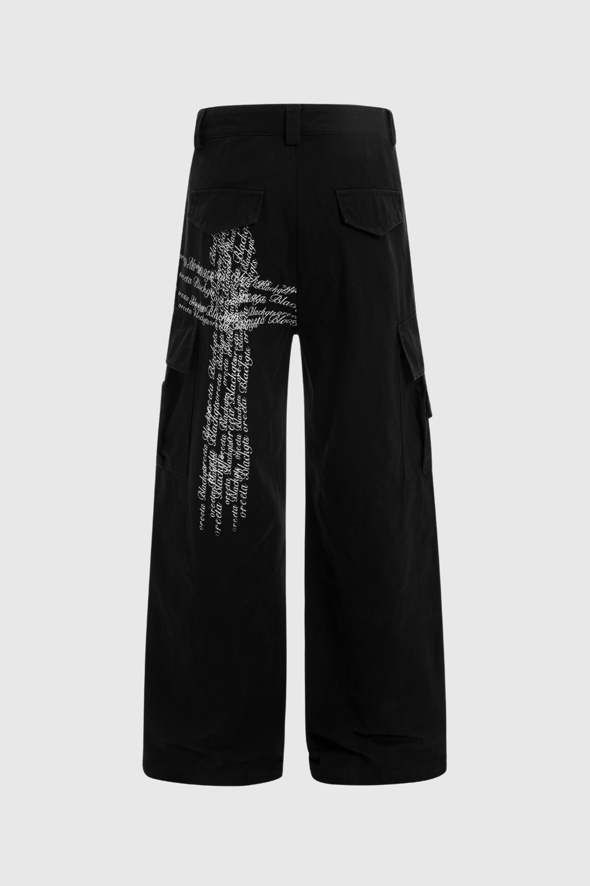 Cammie Print Jeans In Black