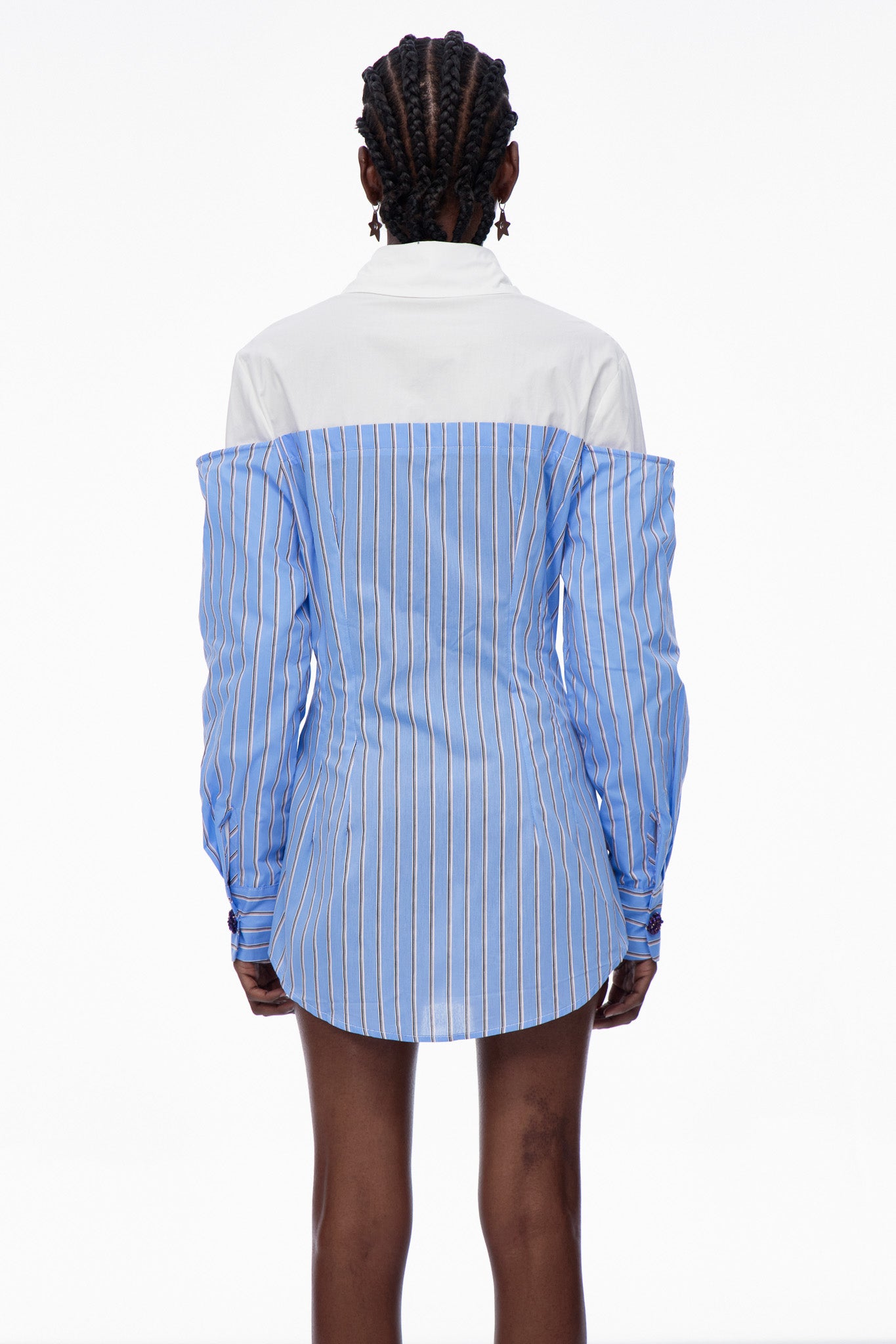 Carel Deconstruct Stripe Shirt