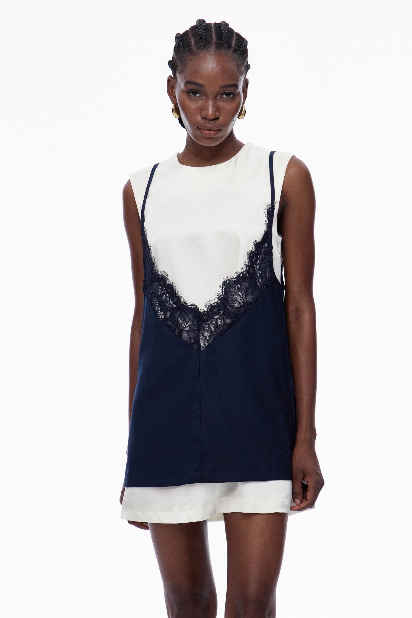 Carloman Lace Sleeveless Top