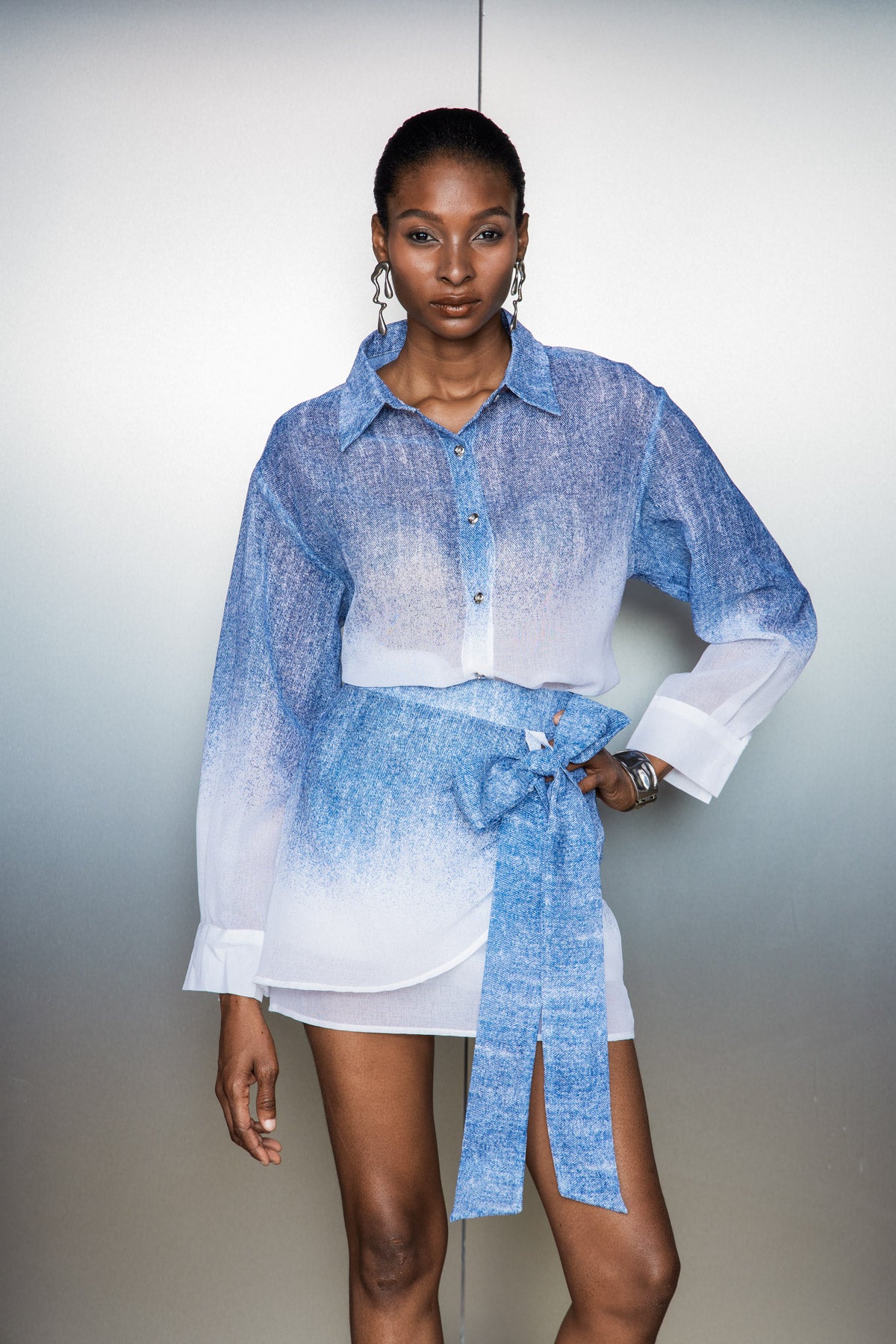 Casandra Hayley Bow Skirt Set