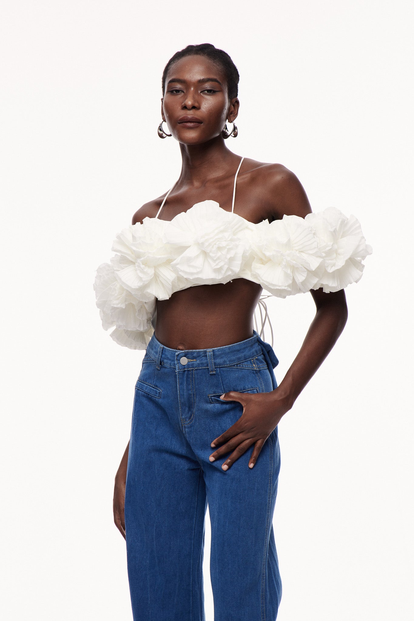 Cayetana Ruch Flower Top