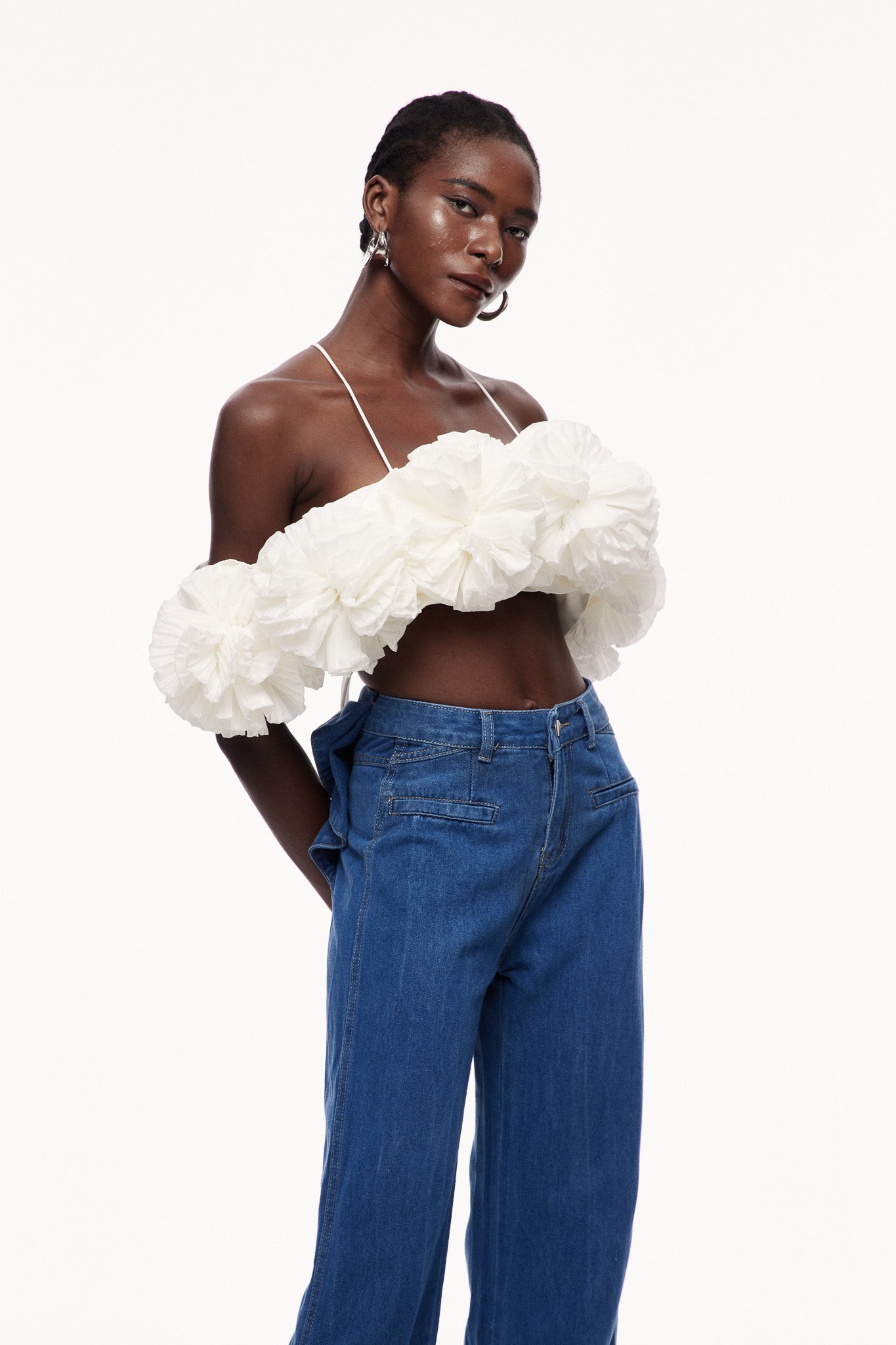 Cayetana Ruch Flower Top