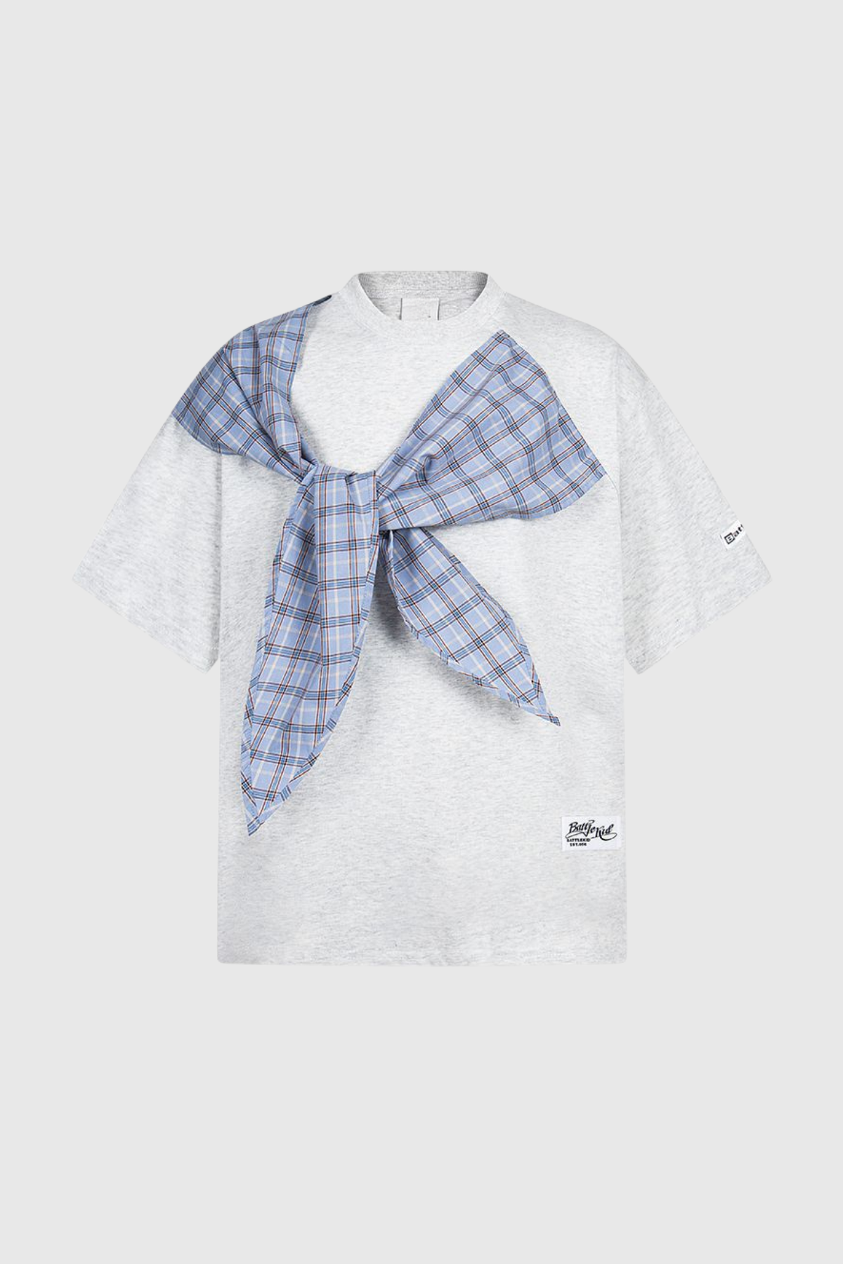 Cephalus Grid Bow T Shirt