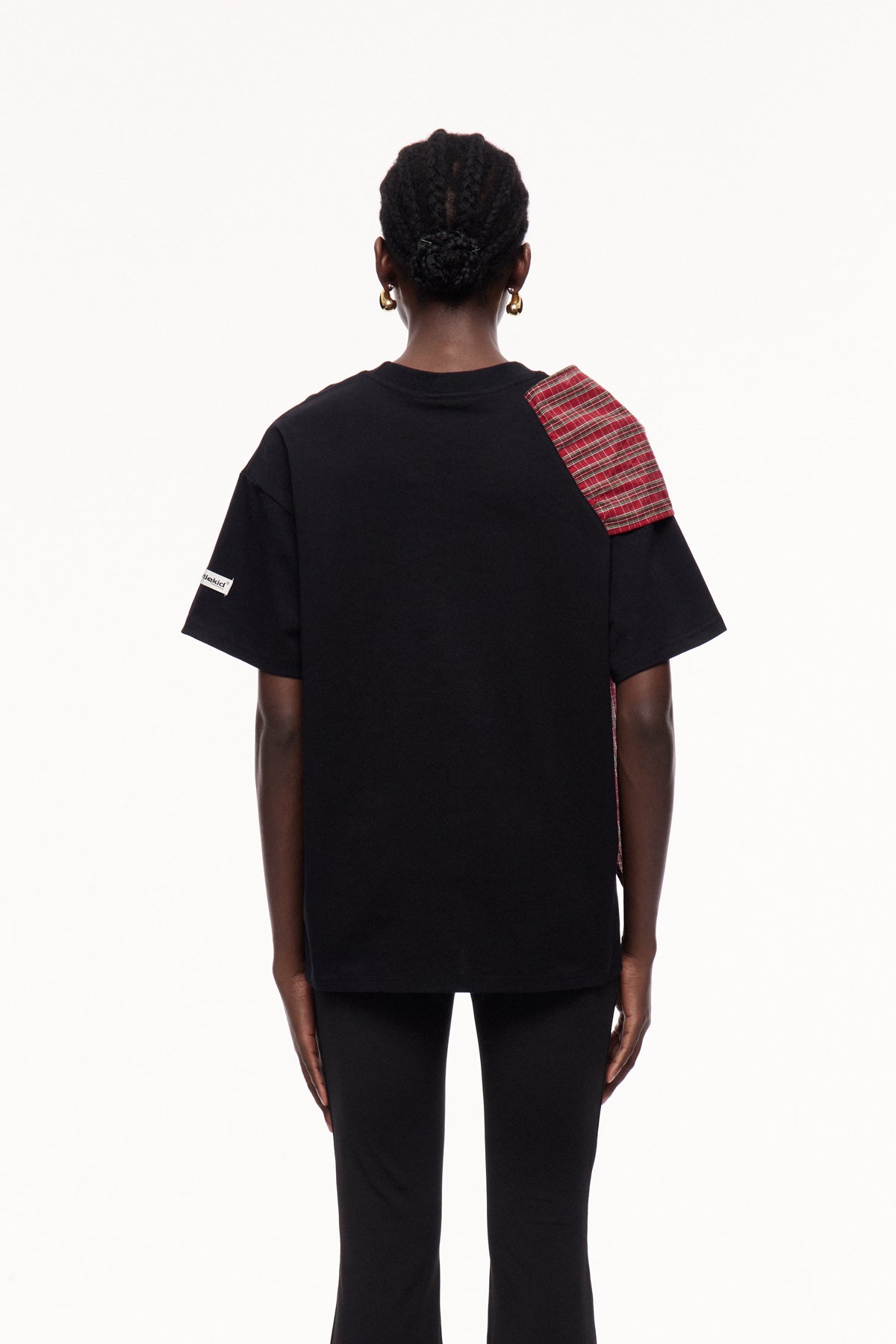 Cephalus Grid Bow T Shirt