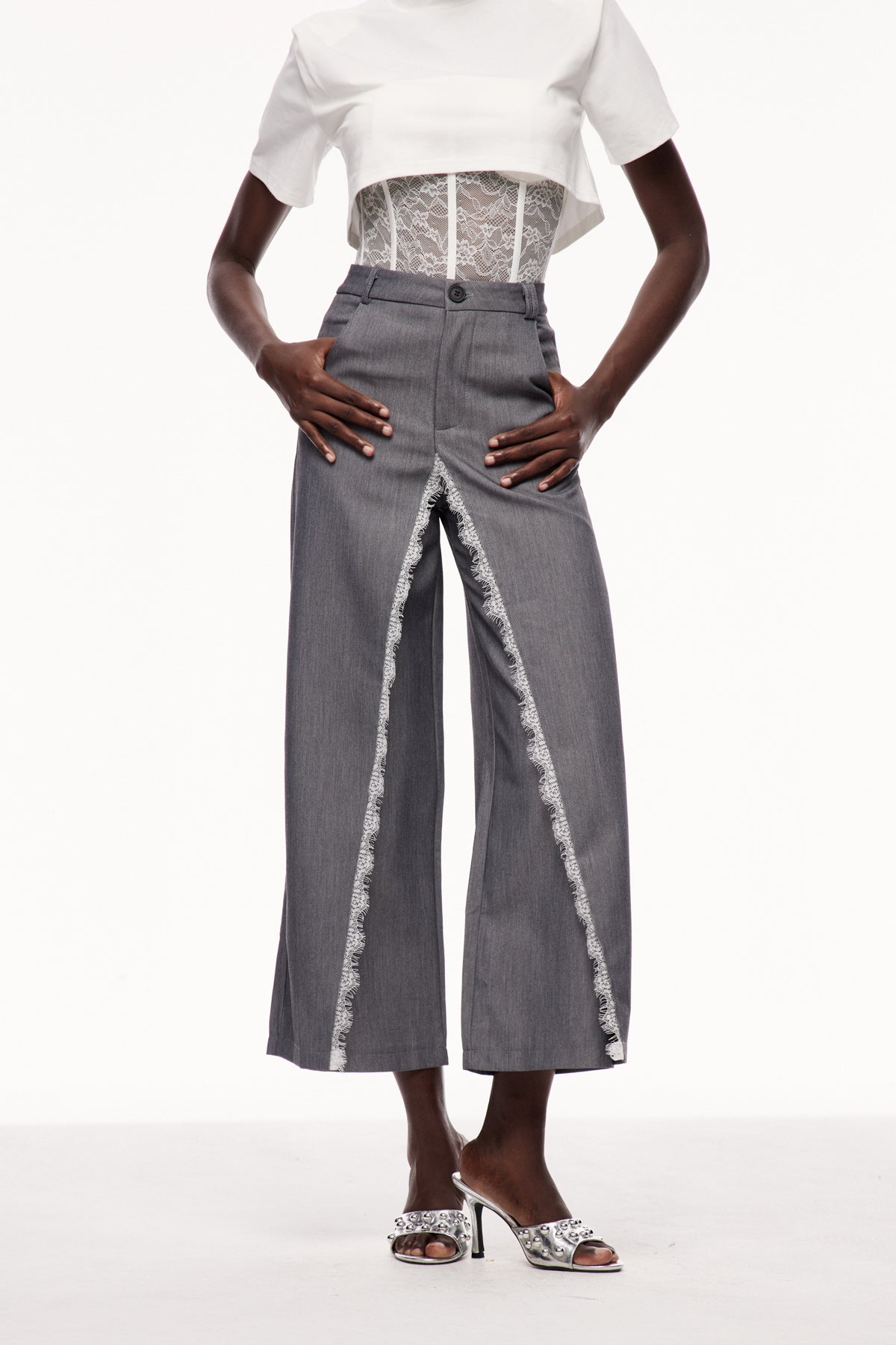 Cepheus Lace Deconstruct Pants