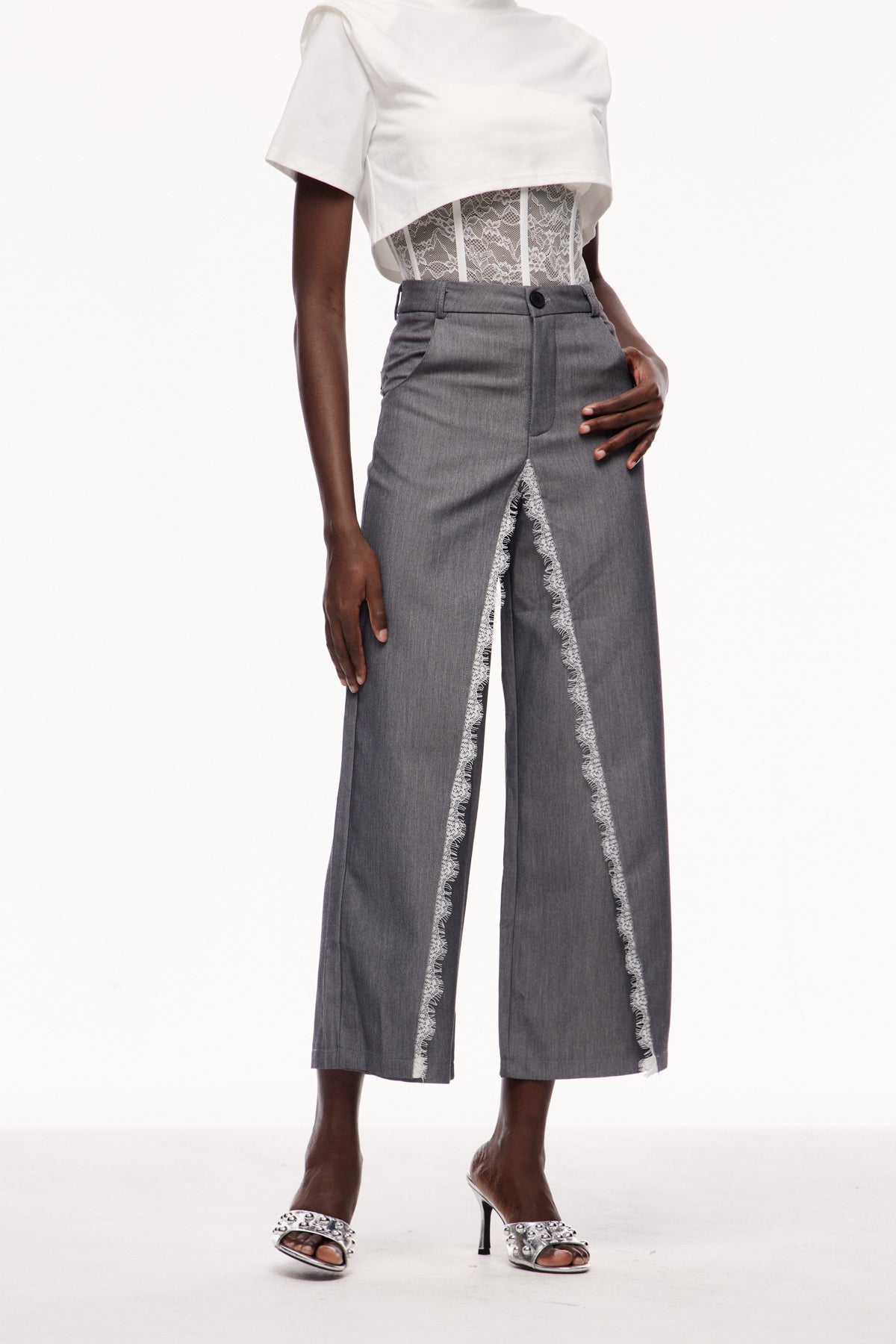 Cepheus Lace Deconstruct Pants