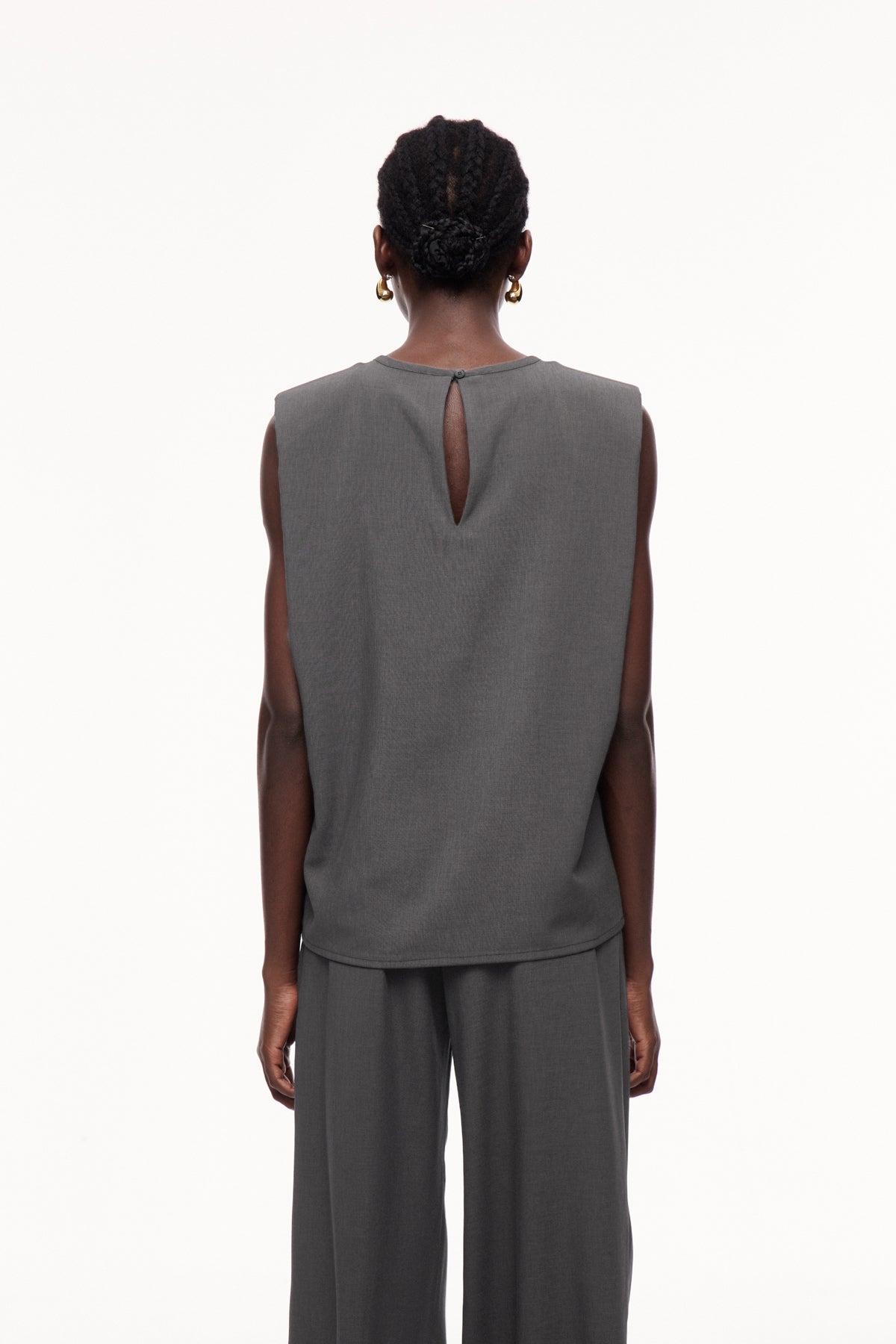 Cerise Sleeveless Top