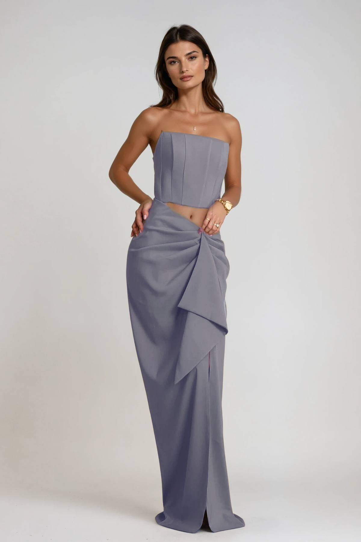 Cesarina Ruch Corset Skirt Set