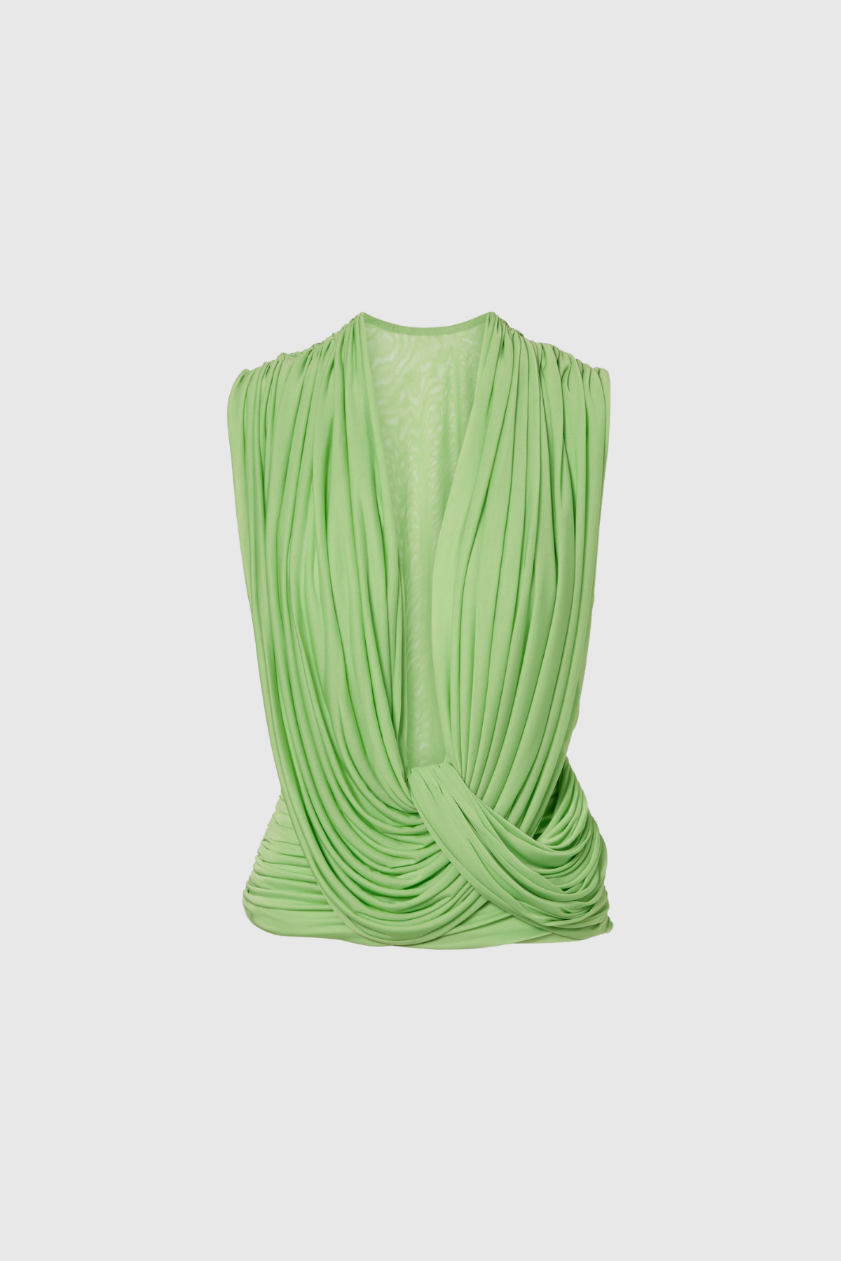 Ceylin Draped Back Plunge Skirt Set