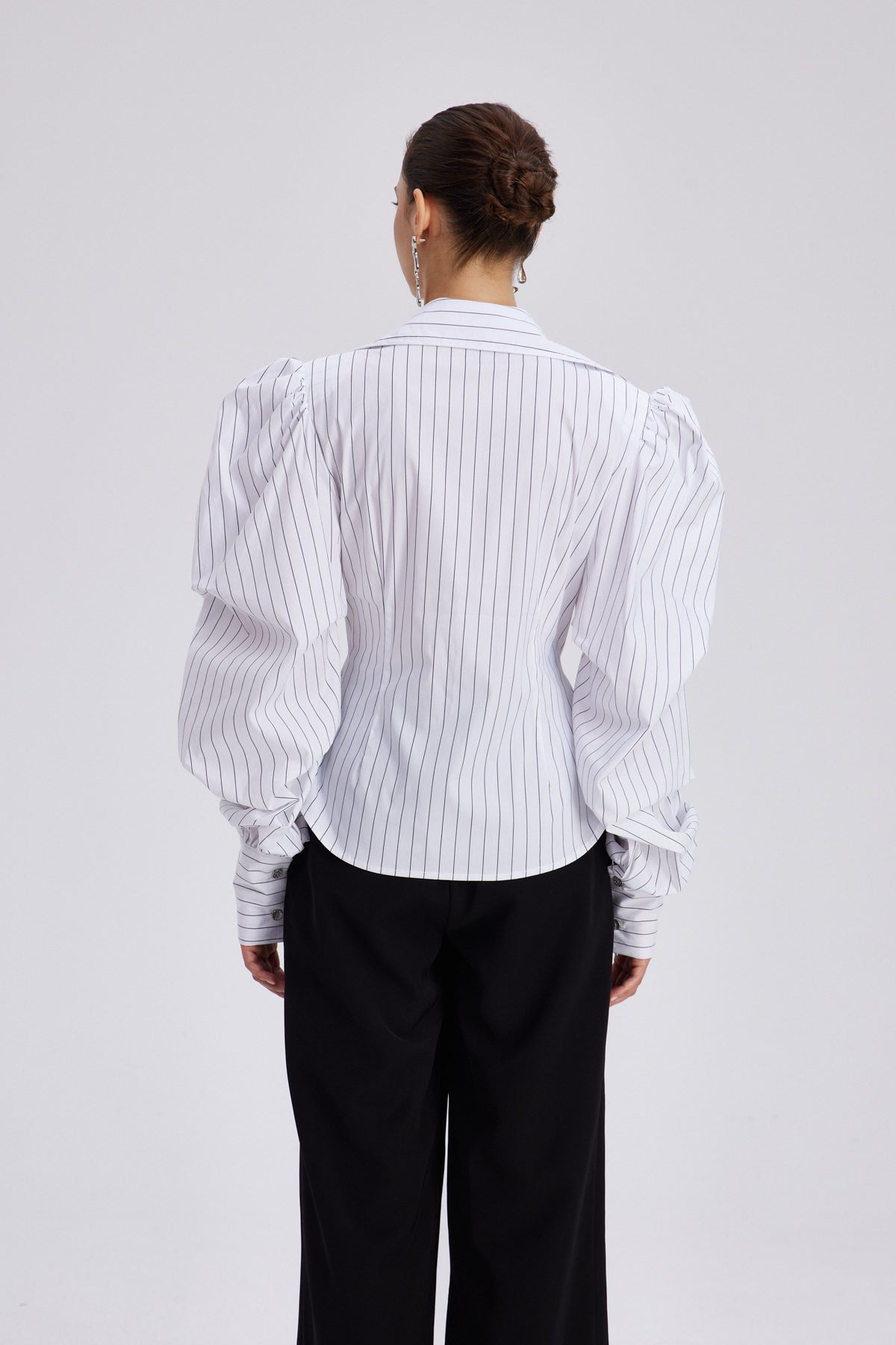 Chauncey Stripe Ruch Shirt