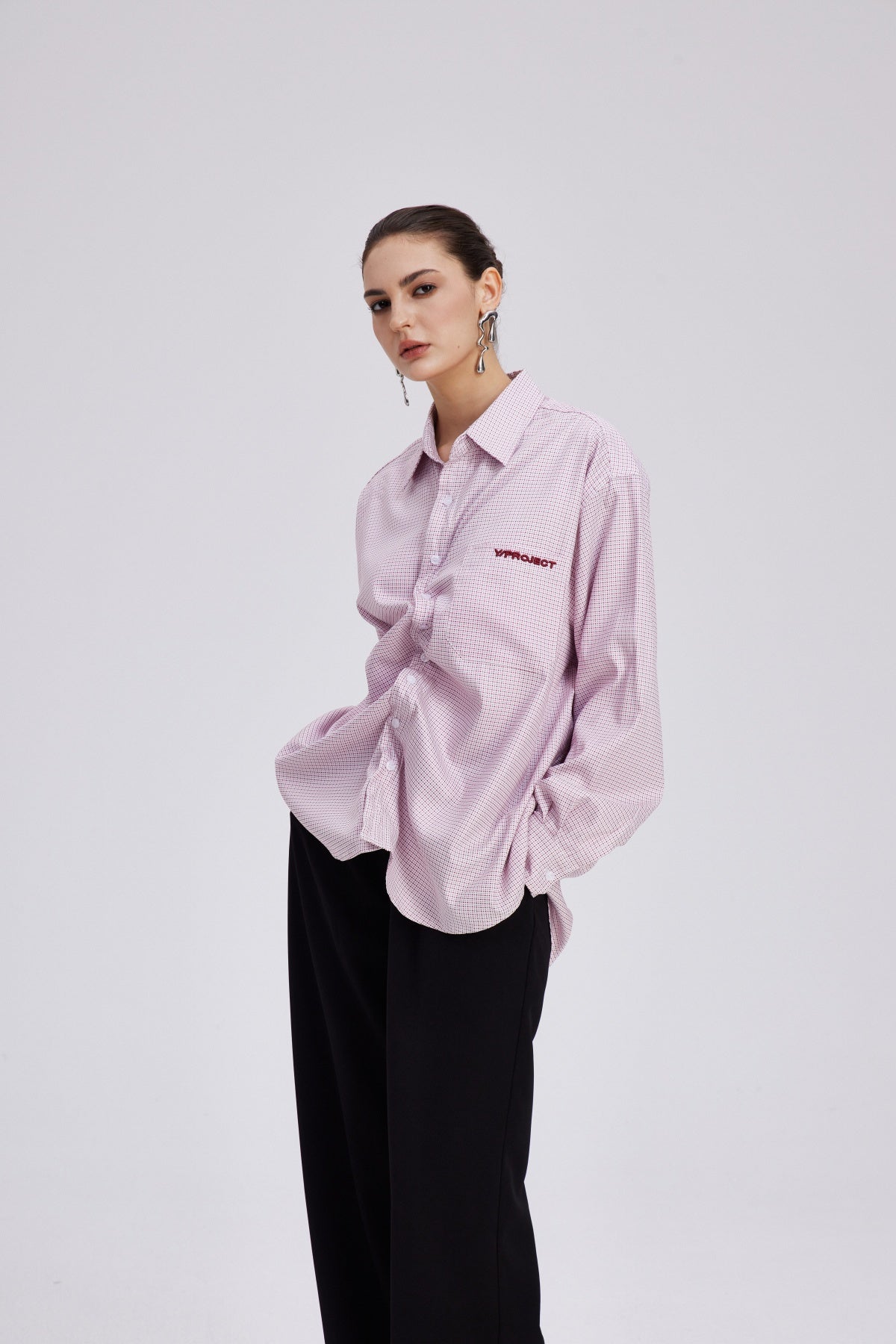Chela Grid Ruch Shirt