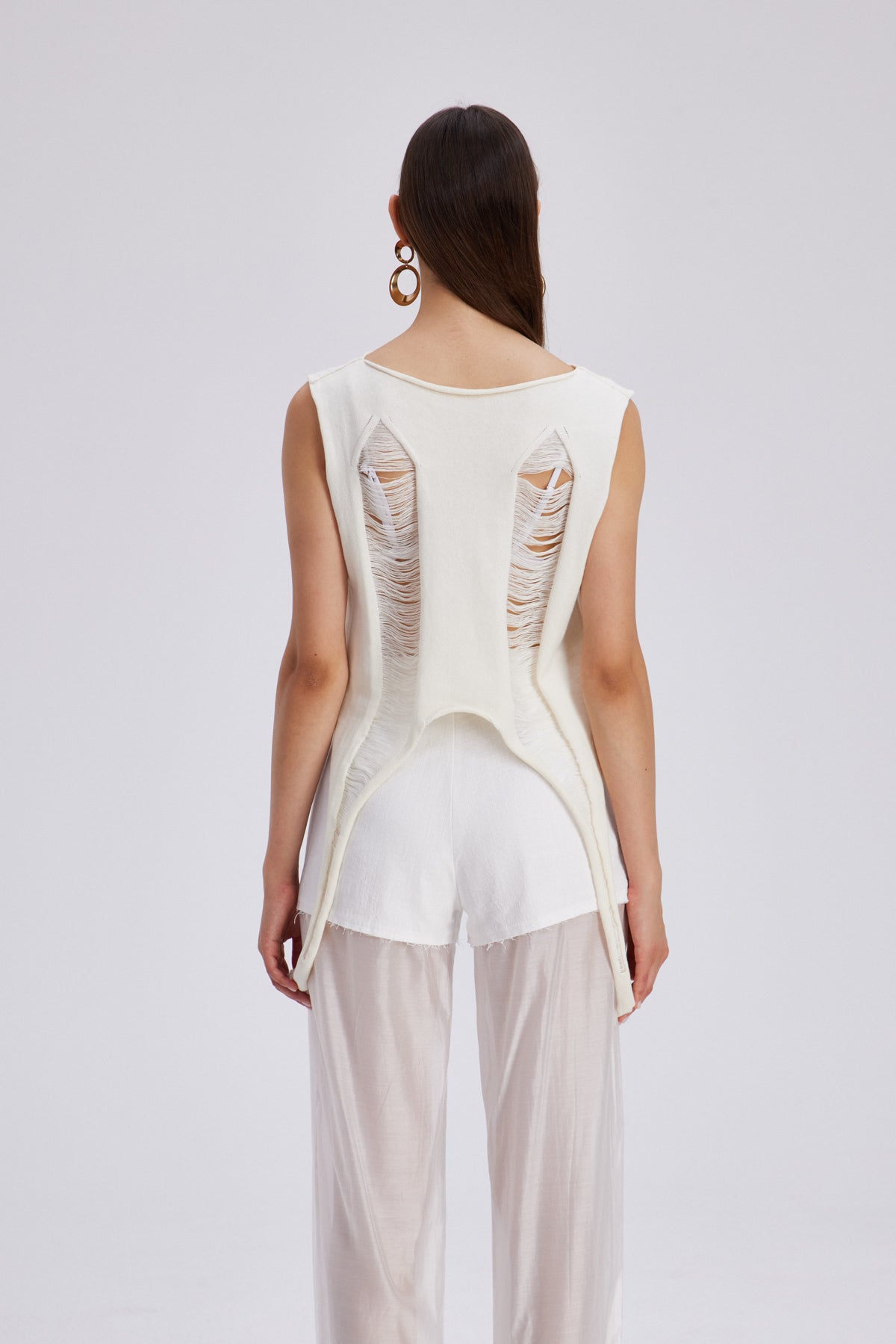 Chelle Cutout Sleeveless Top