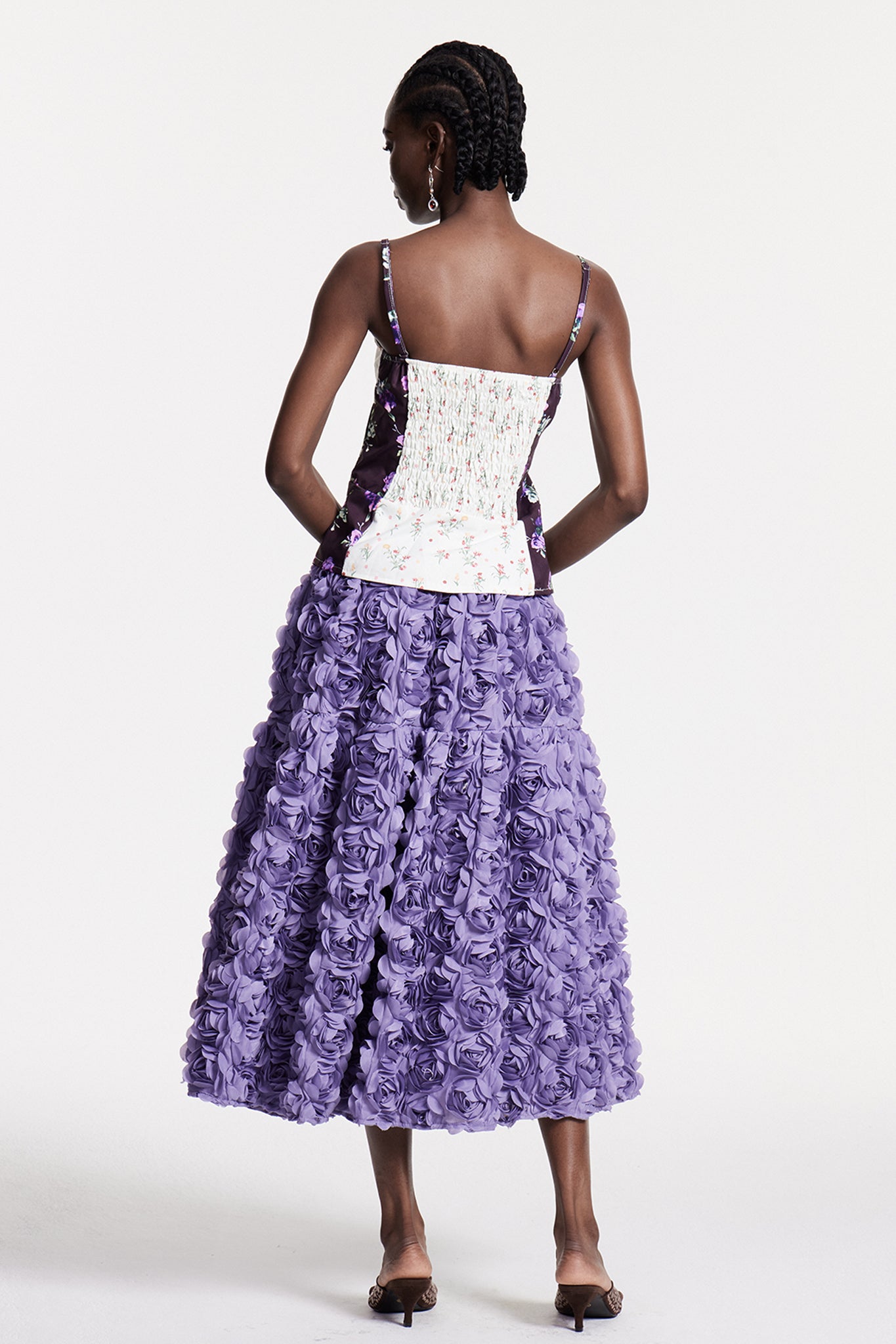 Chlodomer Flower Maxi Skirt