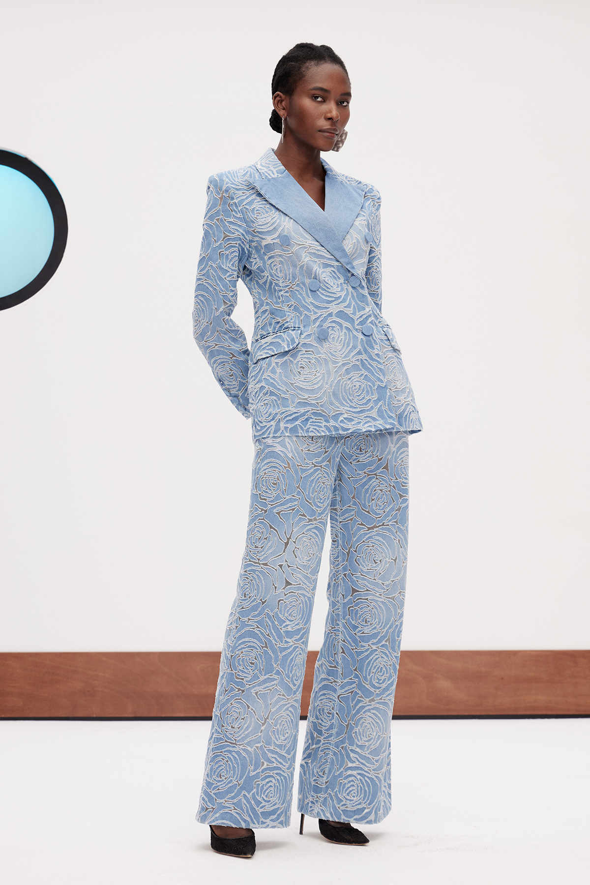 Chlodulf Floral Pants Set