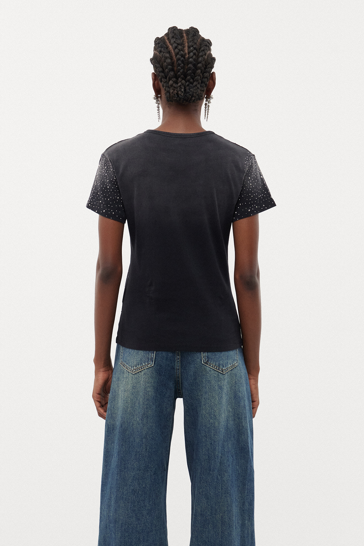 Chobin Rhinestone Hayley T Shirt