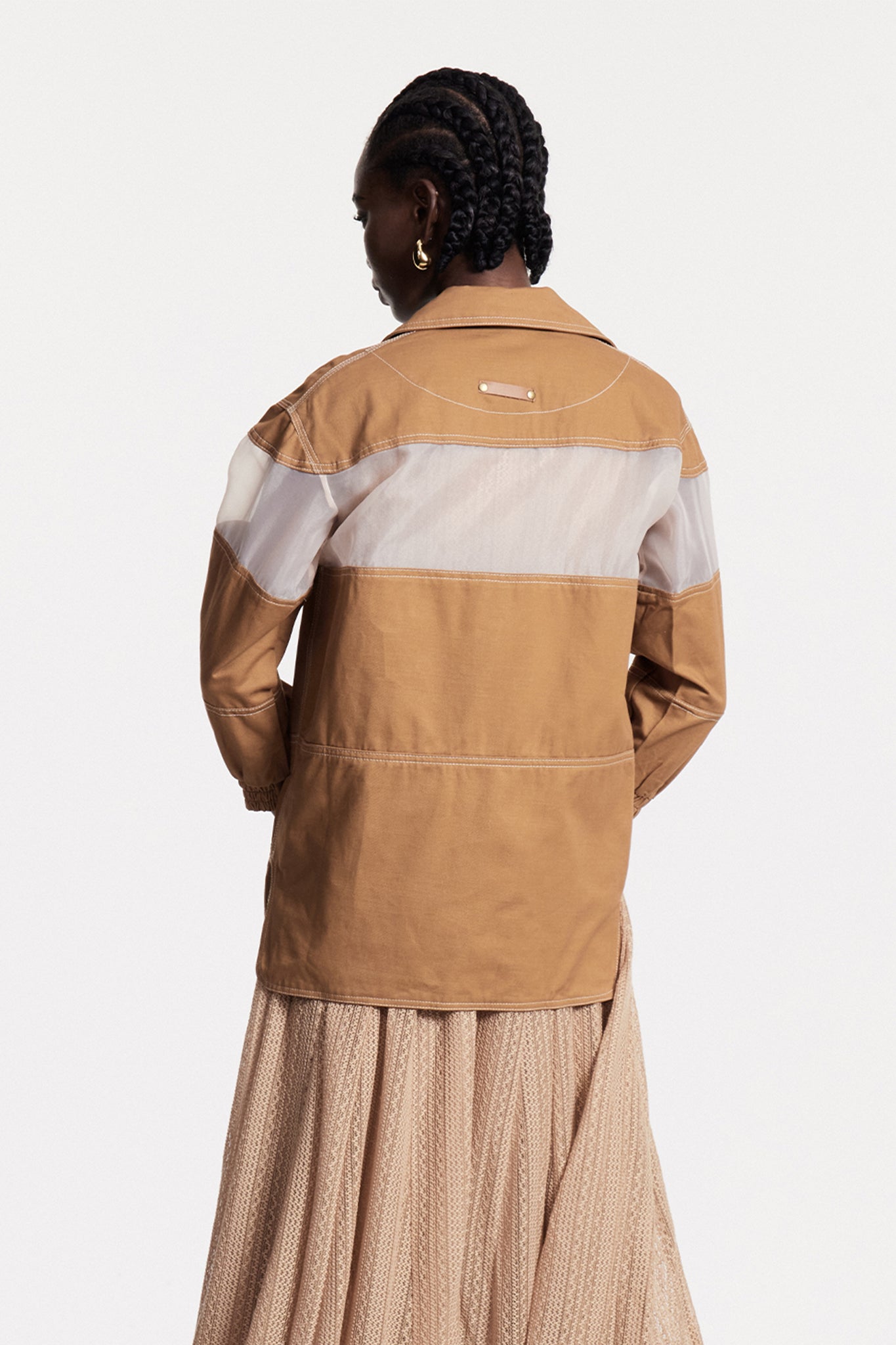 Christelle Deconstruct Mesh Jacket