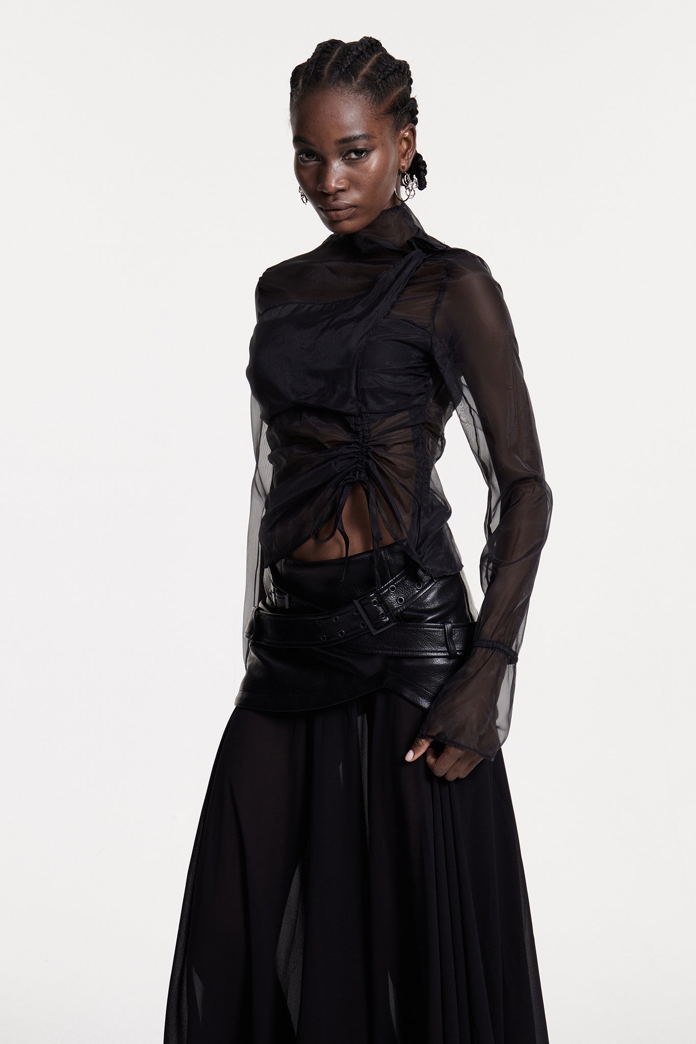 Christie Mesh Asymmetric Top