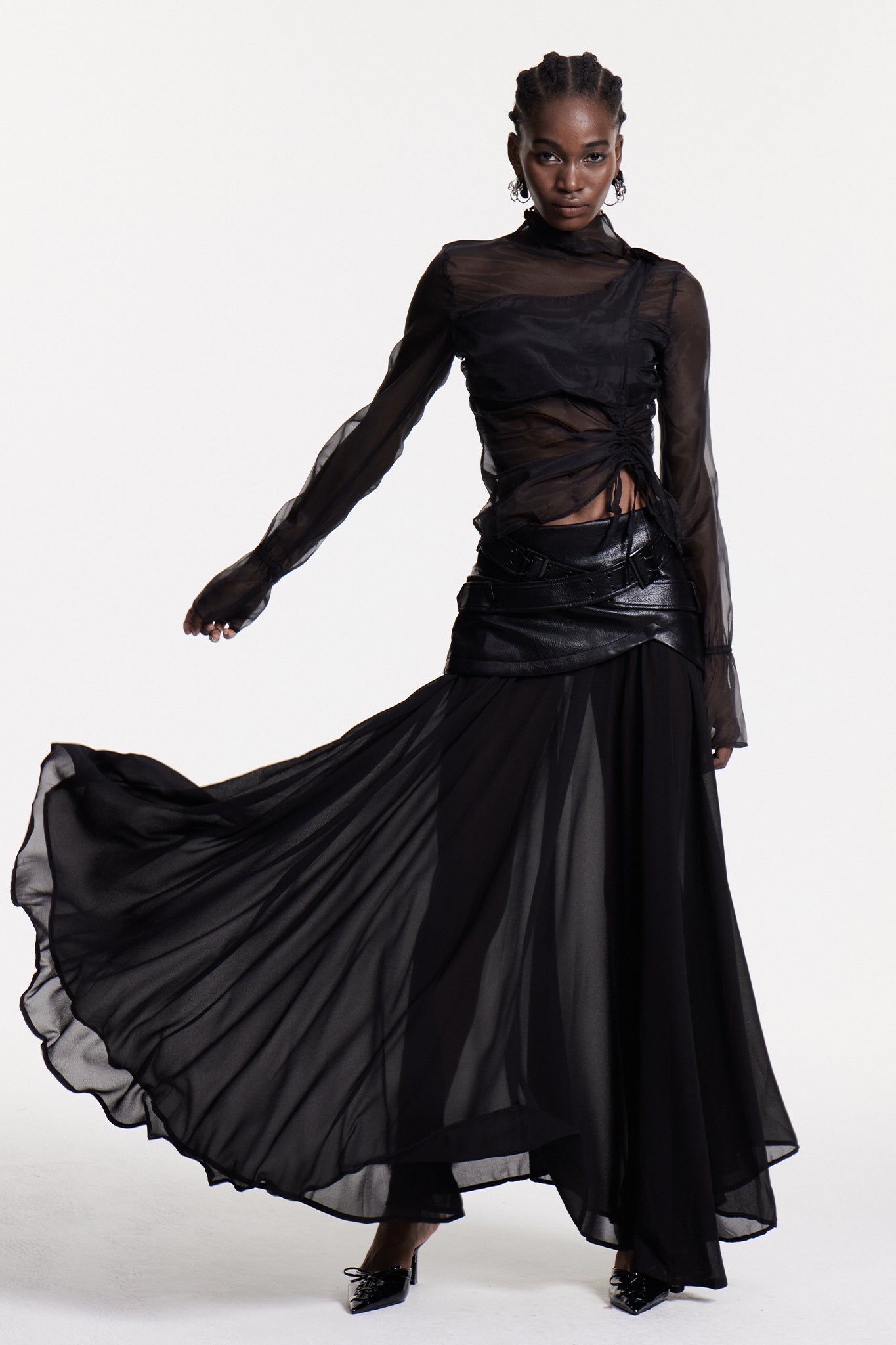 Christie Mesh Asymmetric Top