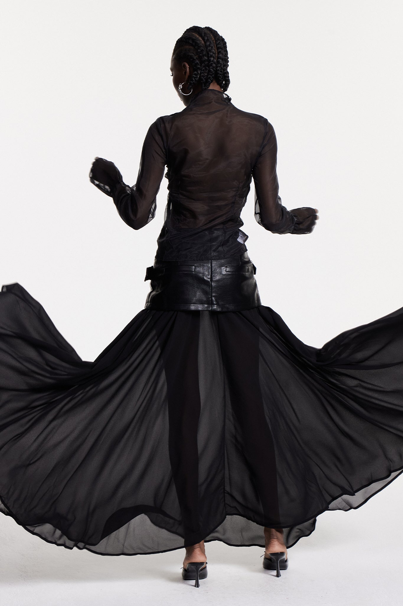 Christie Mesh Asymmetric Top