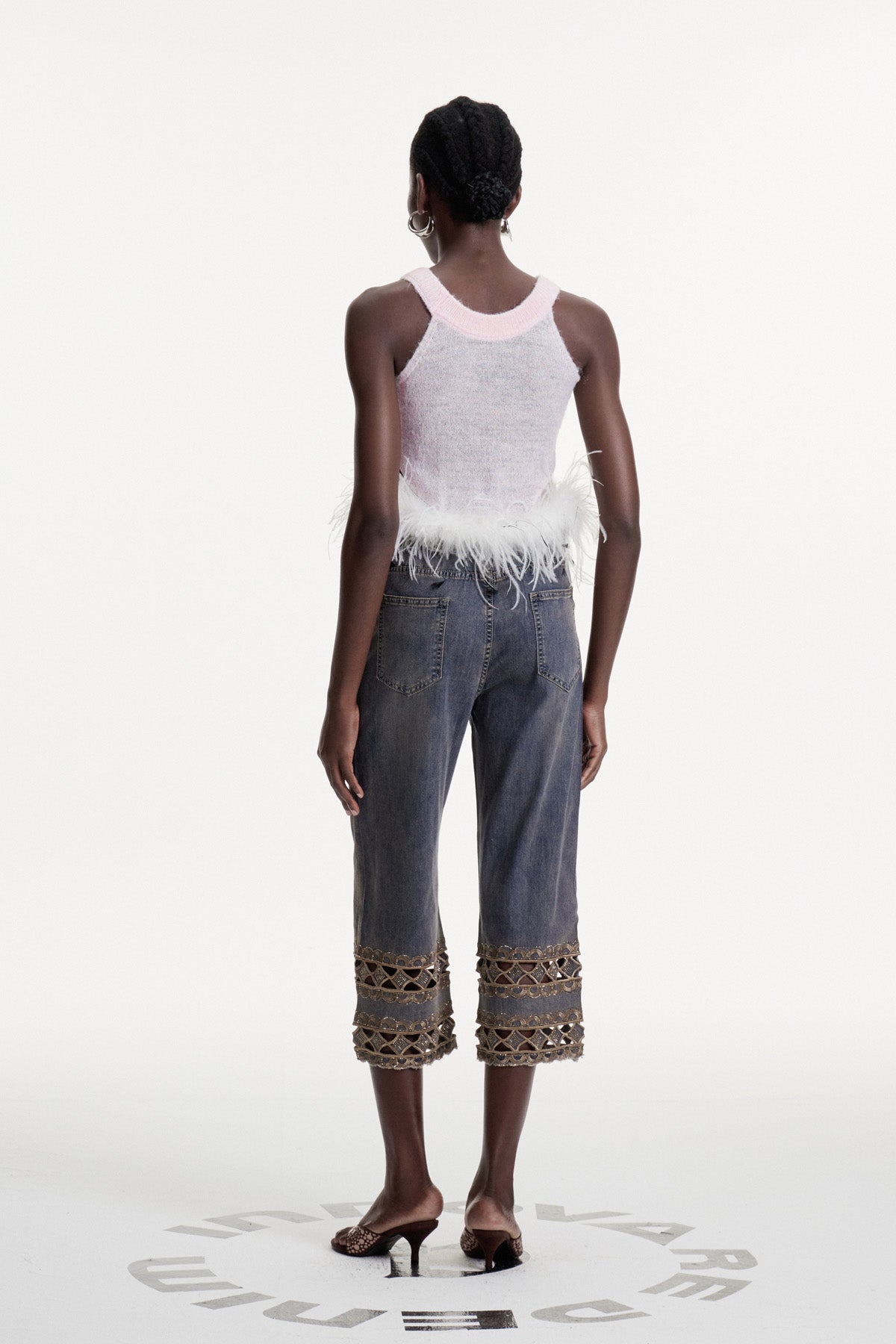 Christoffer Sleeveless Faux Fur Top