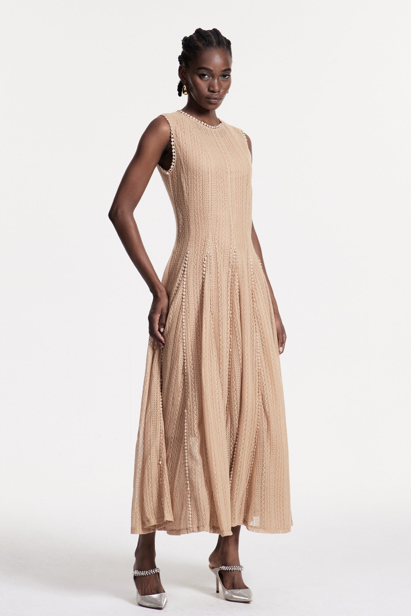 Christy Ruch Sleeveless Maxi Dress