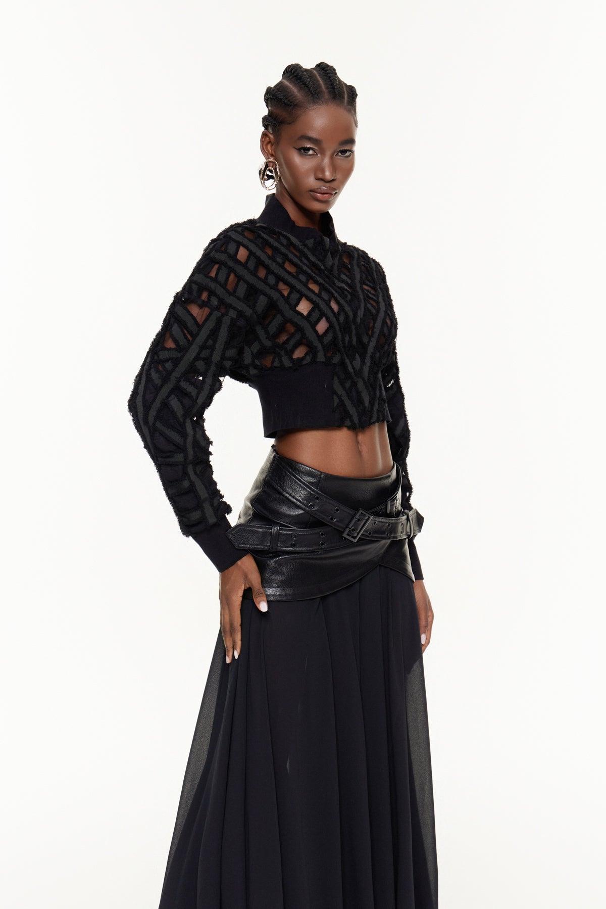 Clarette Deconstruct Cutout Jacket