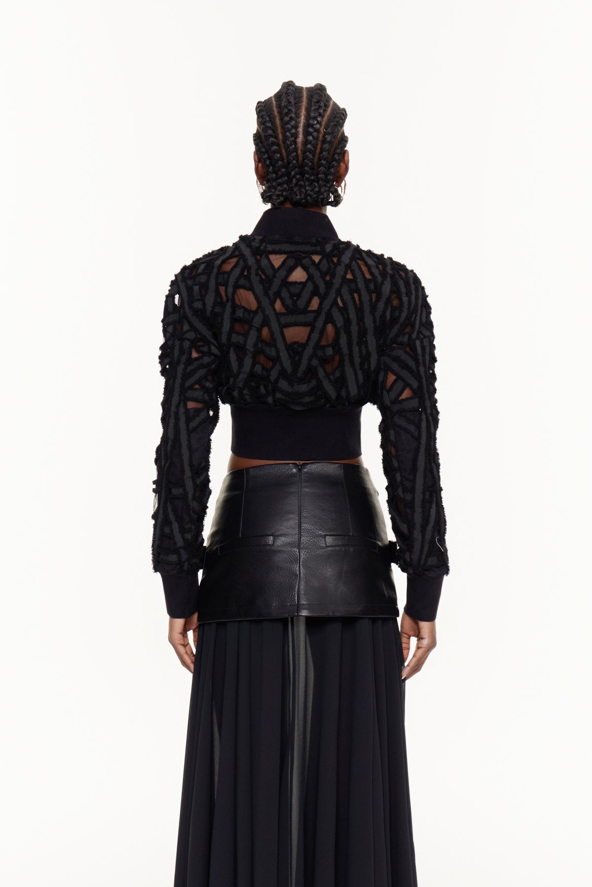 Clarette Deconstruct Cutout Jacket