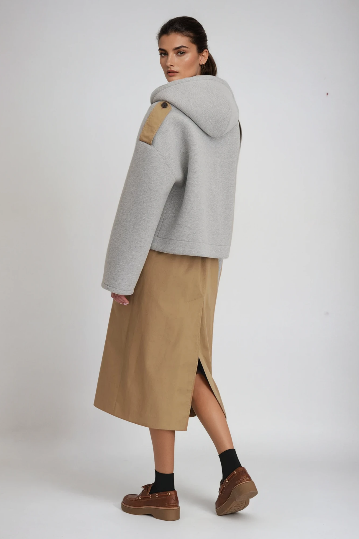 Clarice Deconstruct Trench Coat