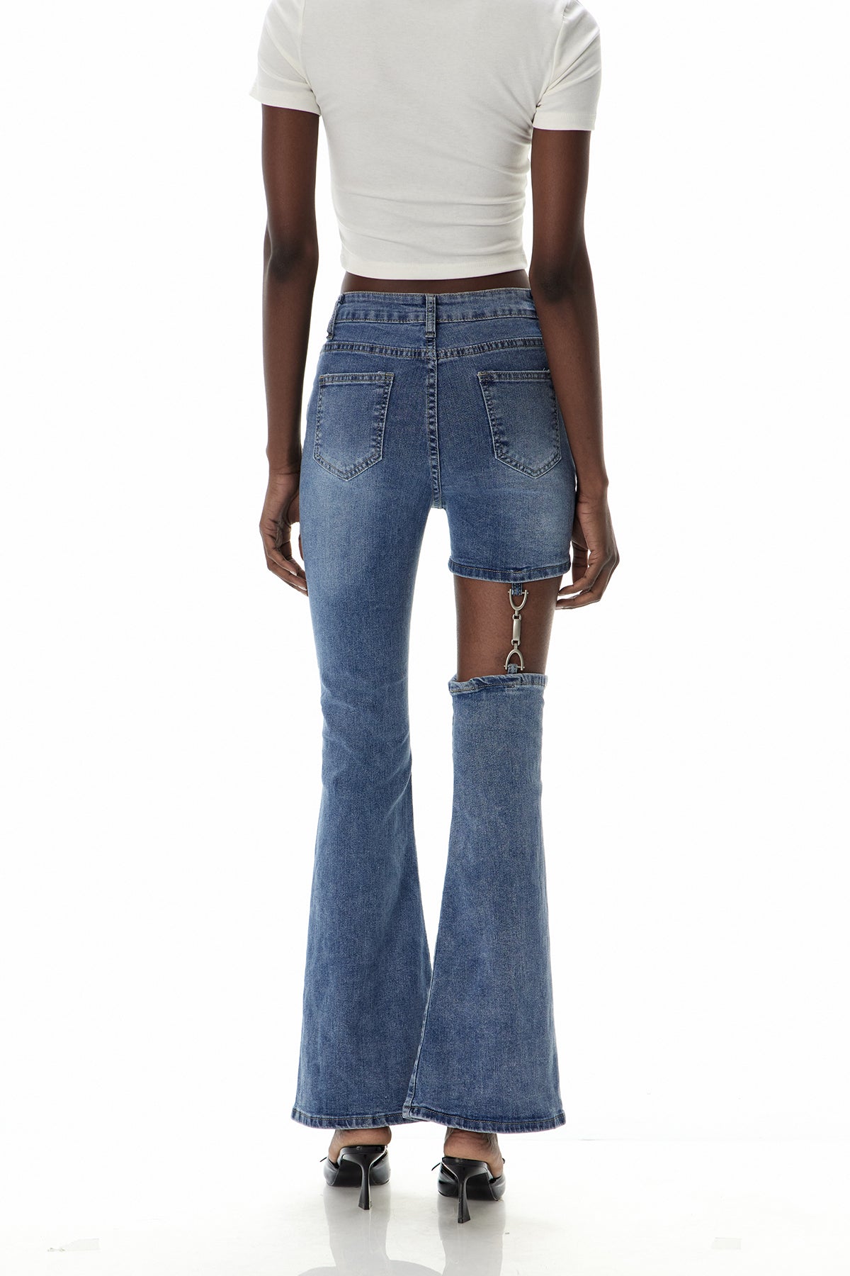 Claudette Asymmetric Jeans