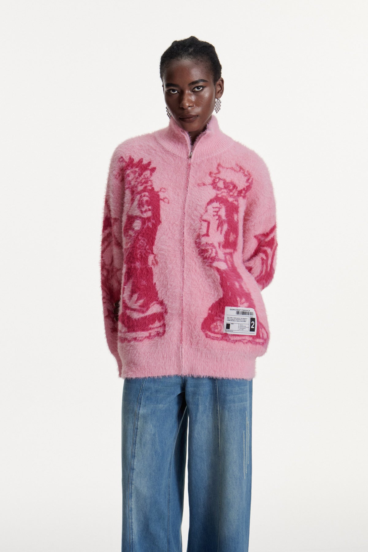 Colwyn Print Knit Top