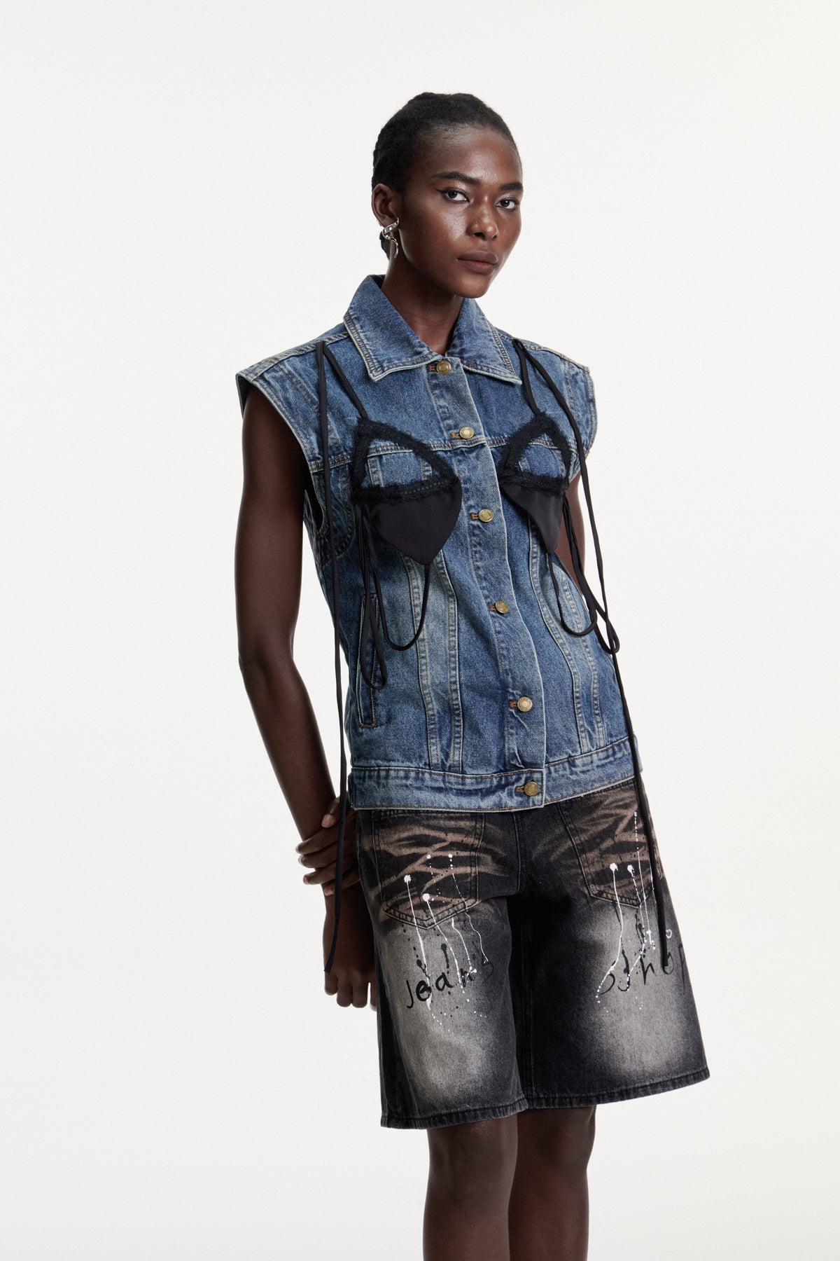 Commodus Denim Vest