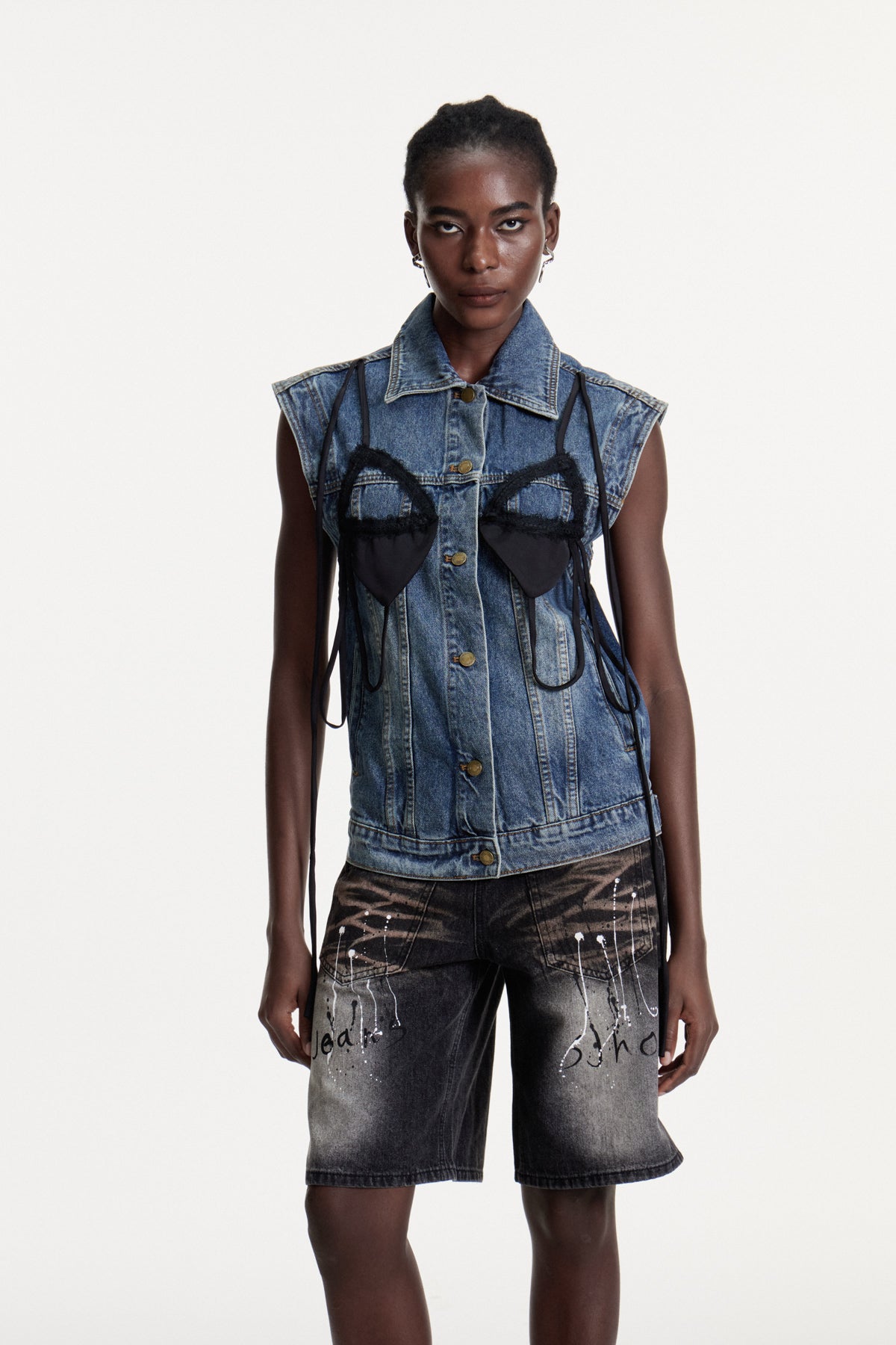 Commodus Denim Vest