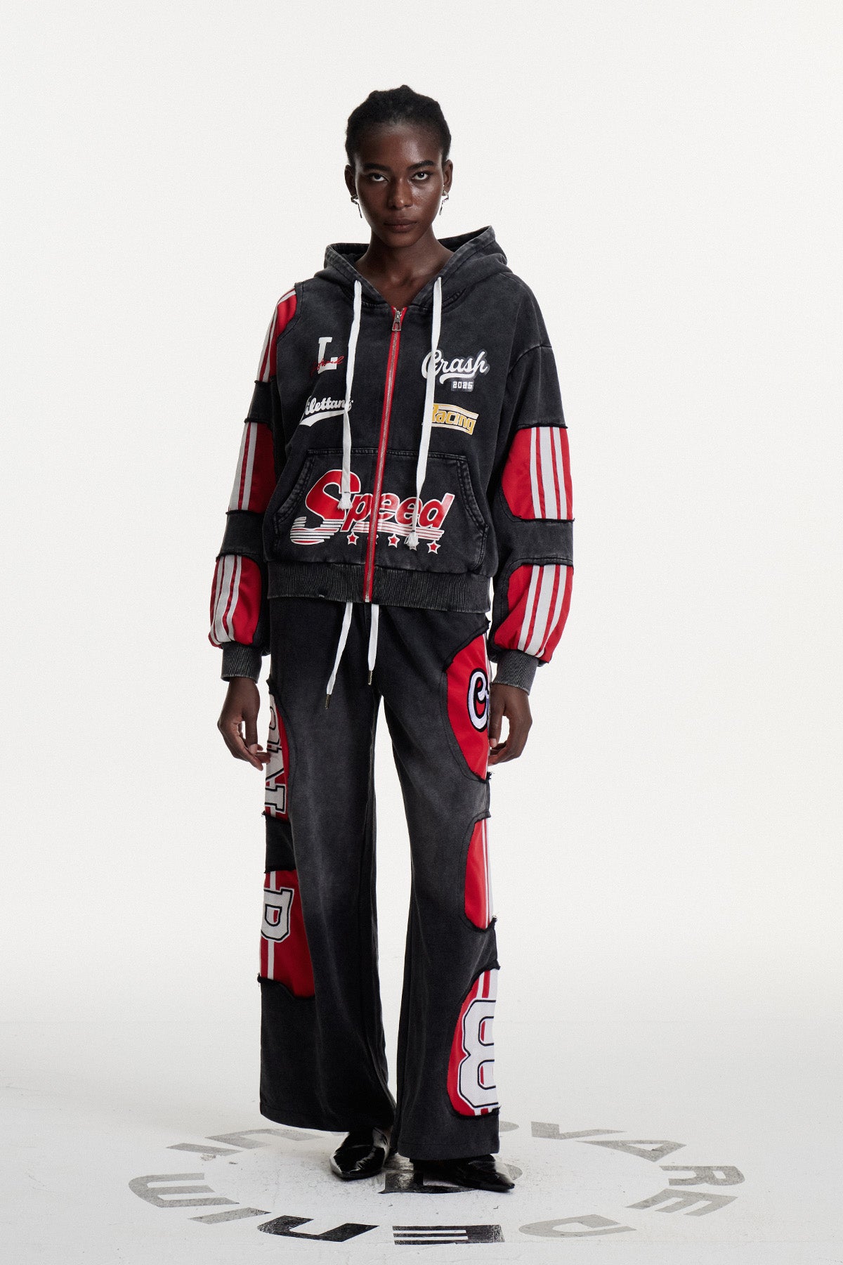 Conchobhar Stripe Print Pants