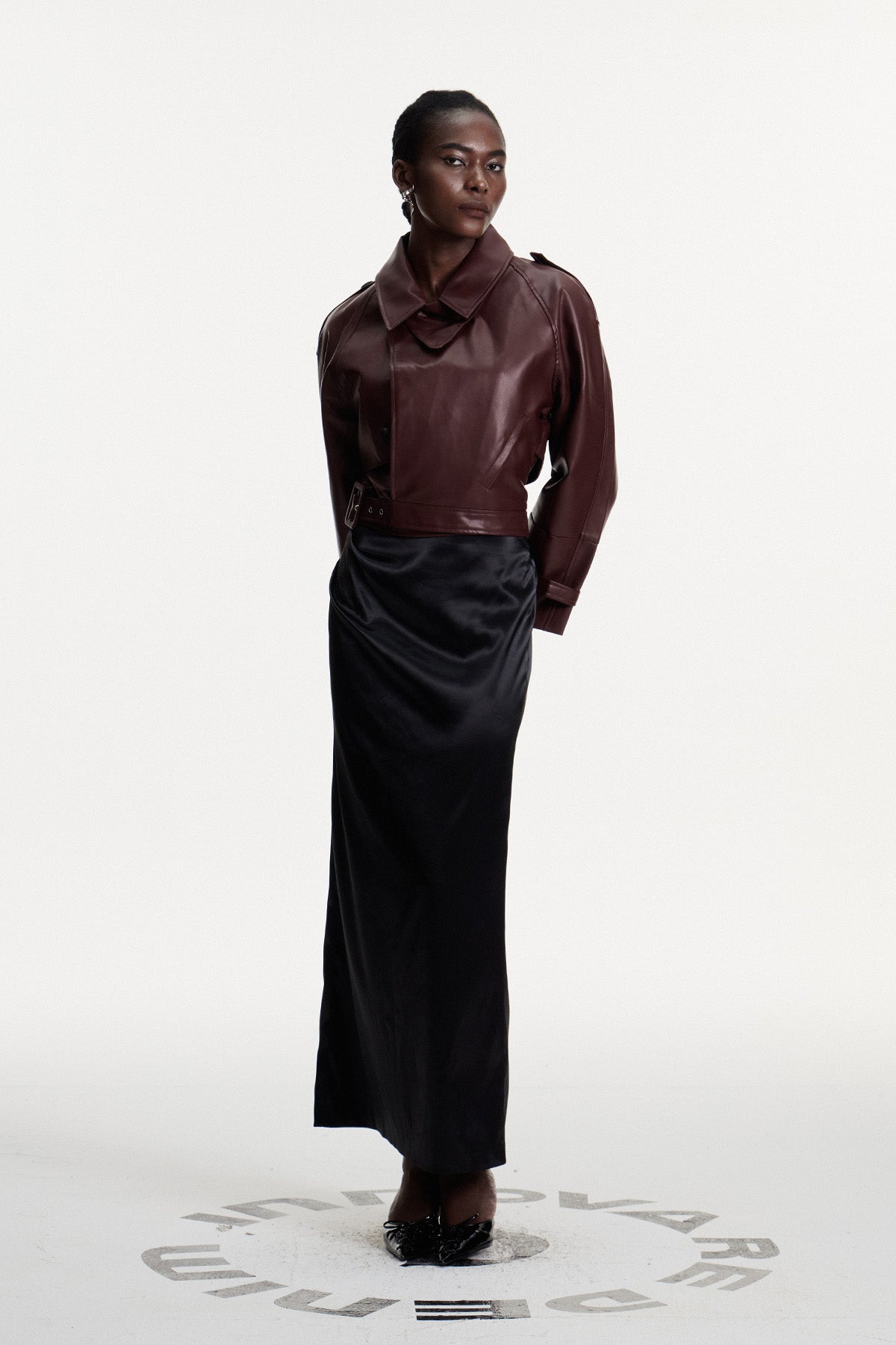 Conley Asymmetric Leather Jacket